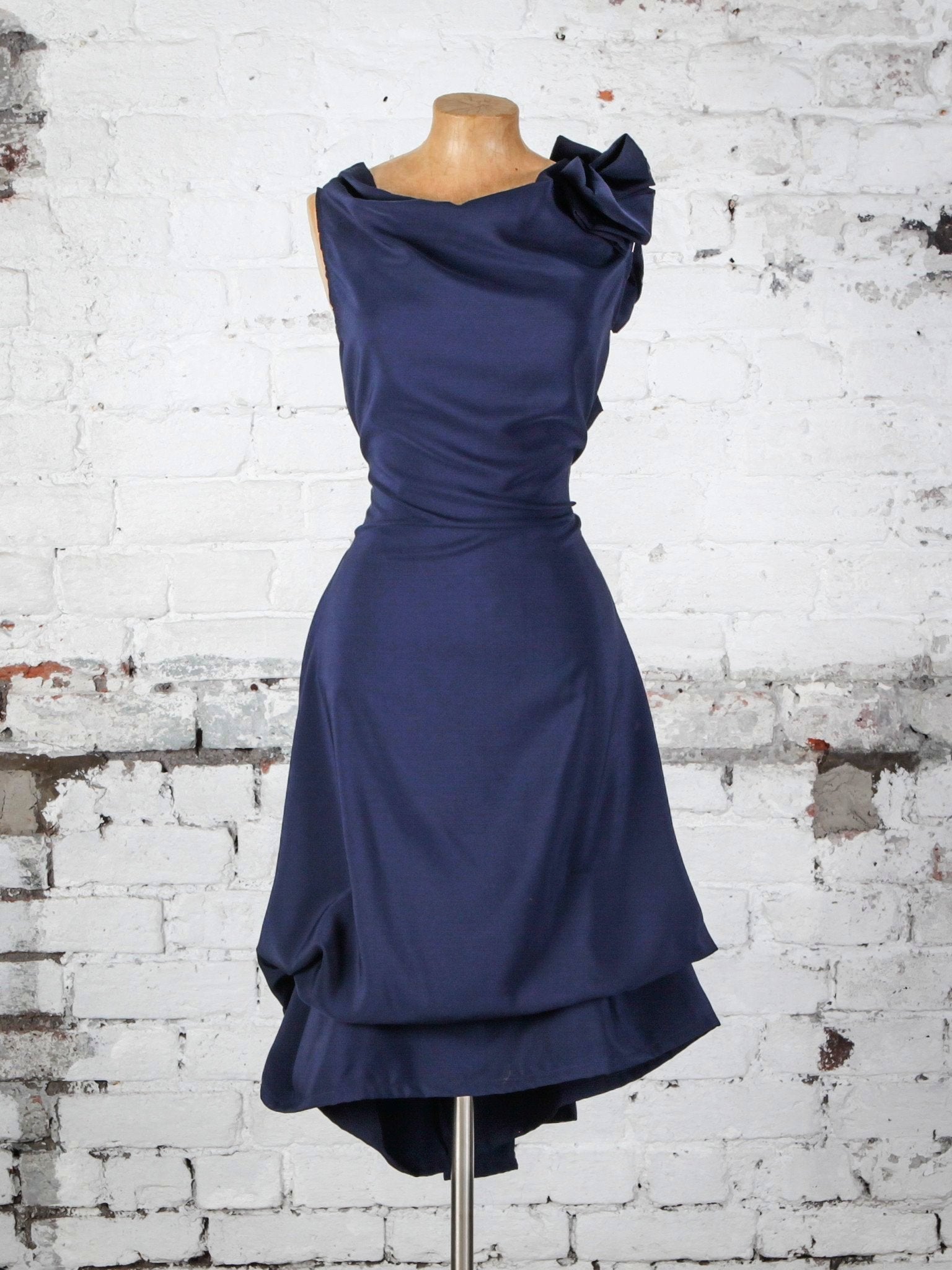 Navy Anna Dress