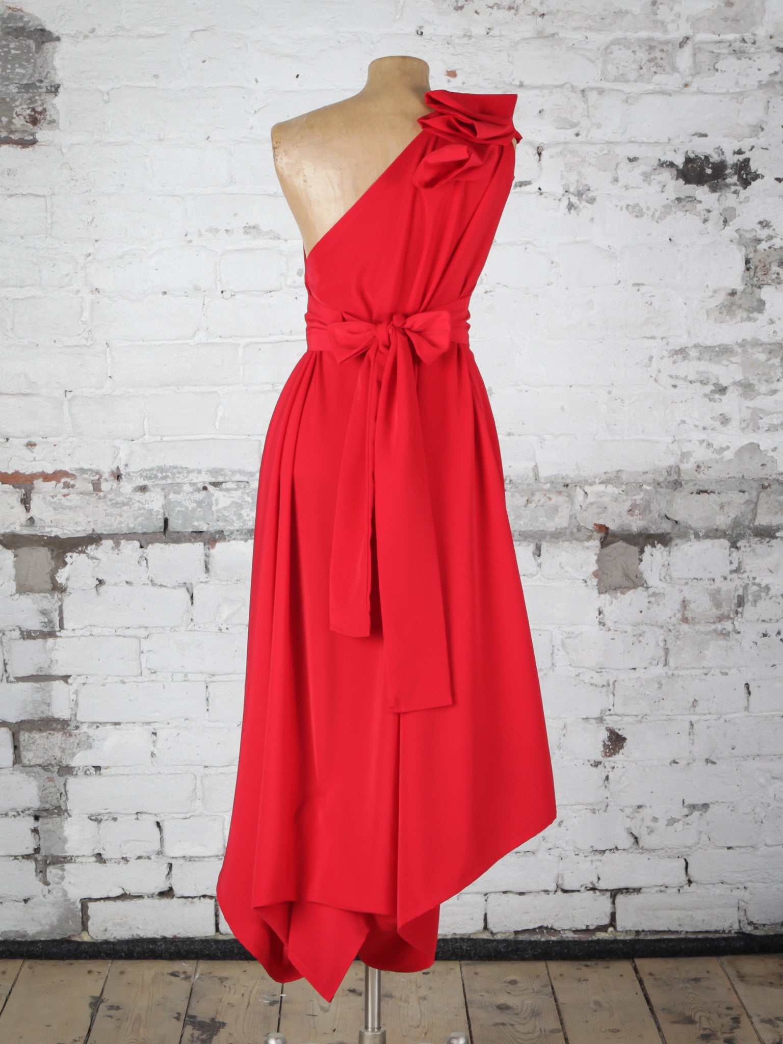 Bright Red Jessie Dress