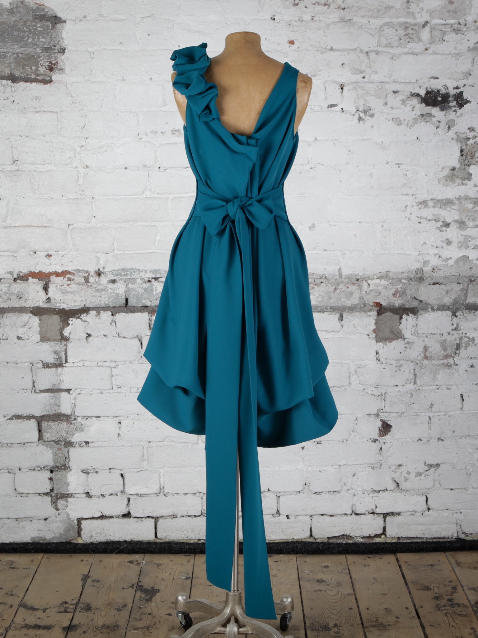 Teal Anna Dress