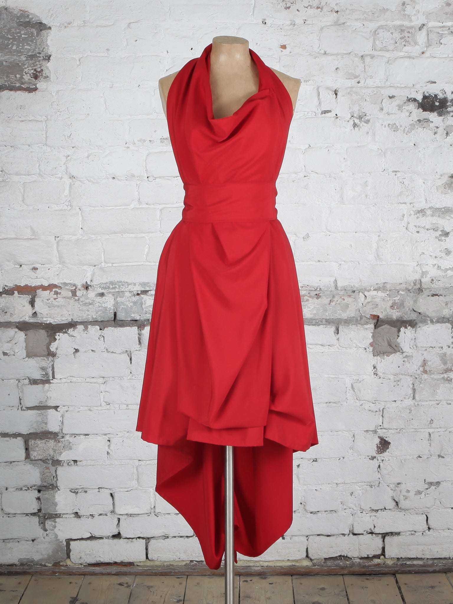 Bright Red Alice Dress