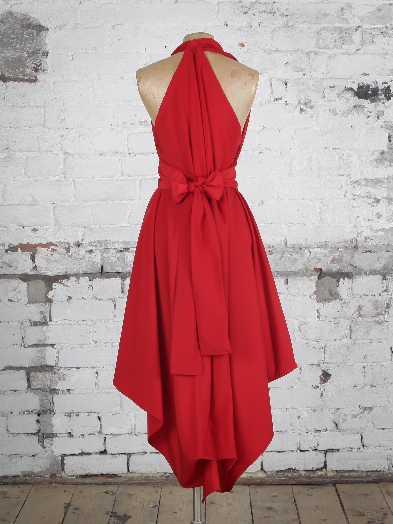 Bright Red Alice Dress