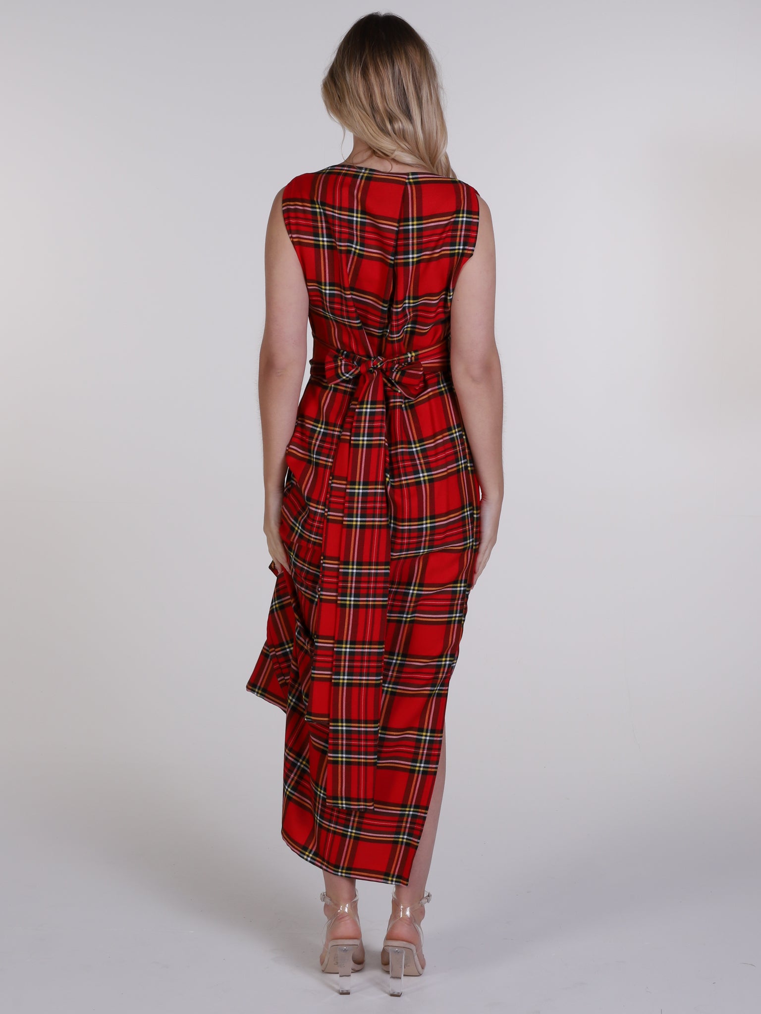 Royal Stewart Tartan Willow Maxi Dress