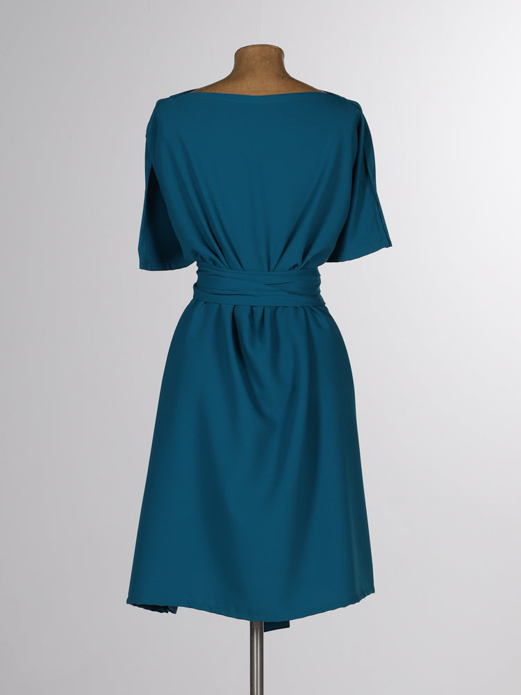 Teal Lara Dress