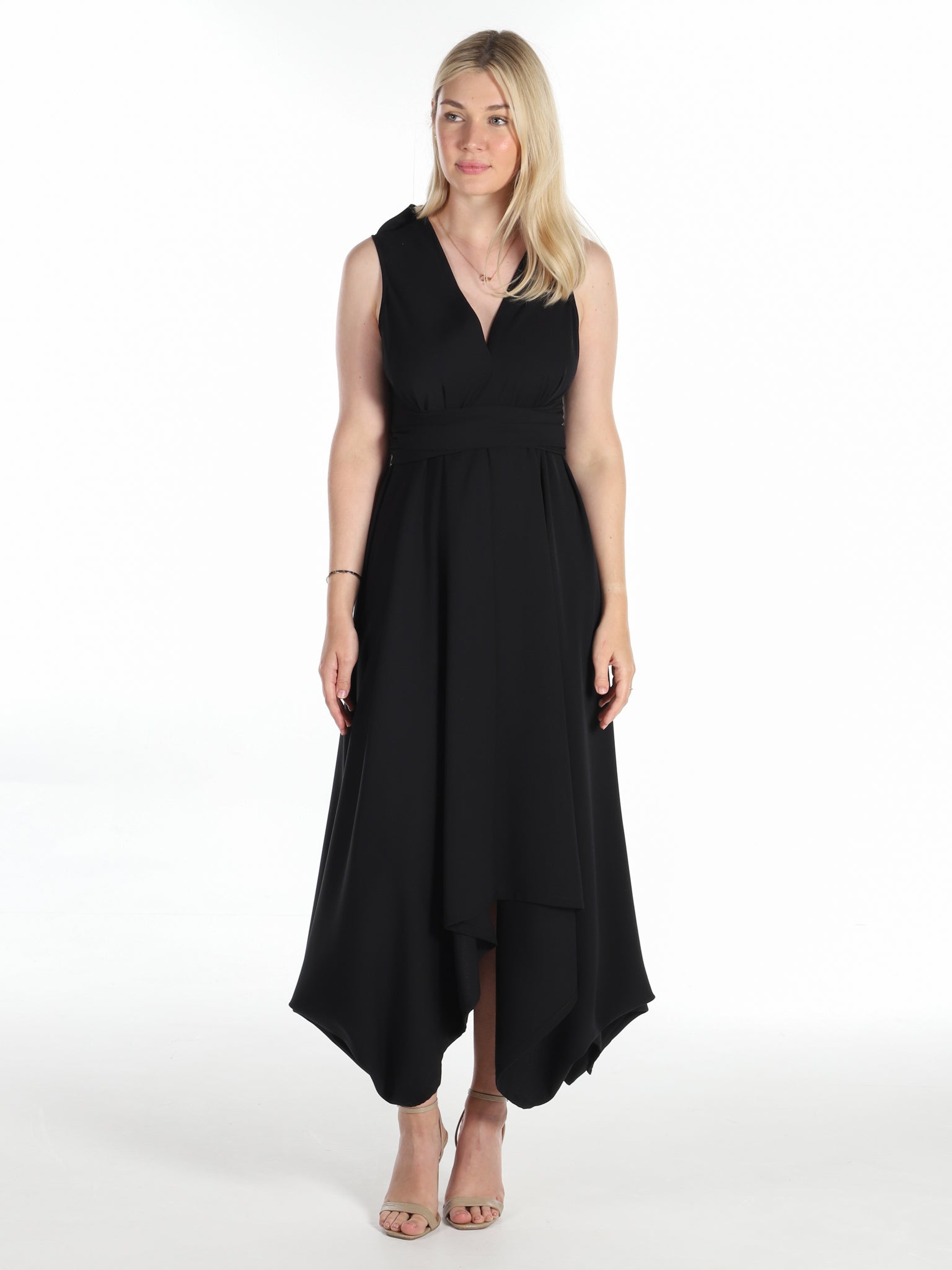 Black Darcy Midi Dress