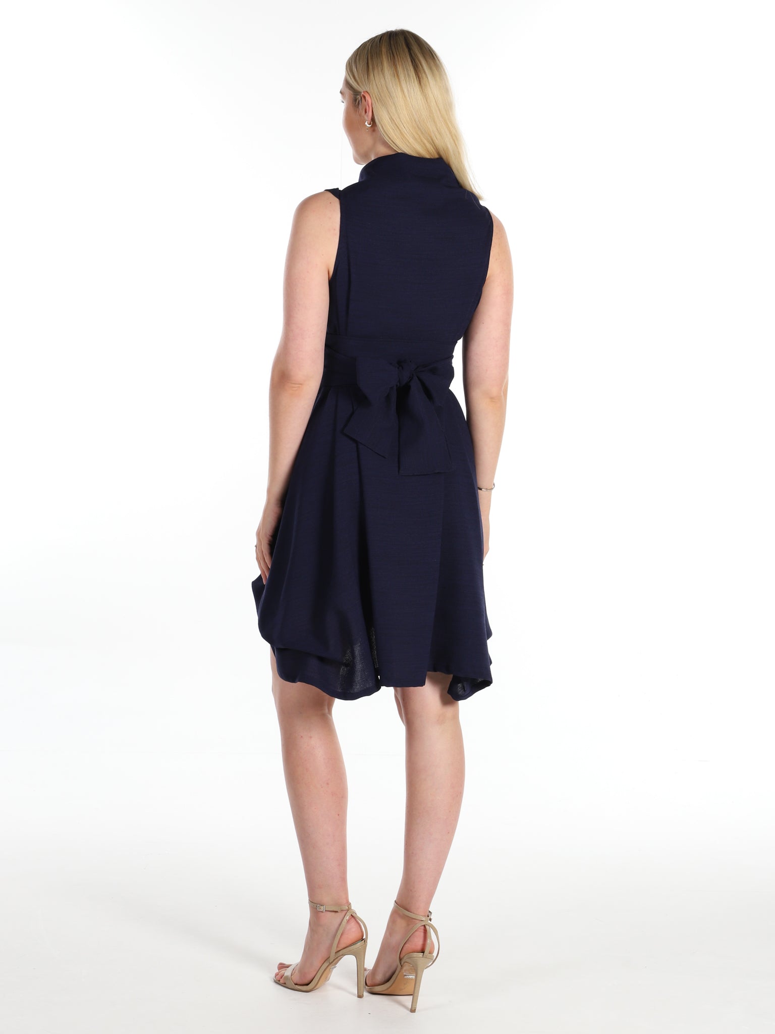 Navy Trench Dress