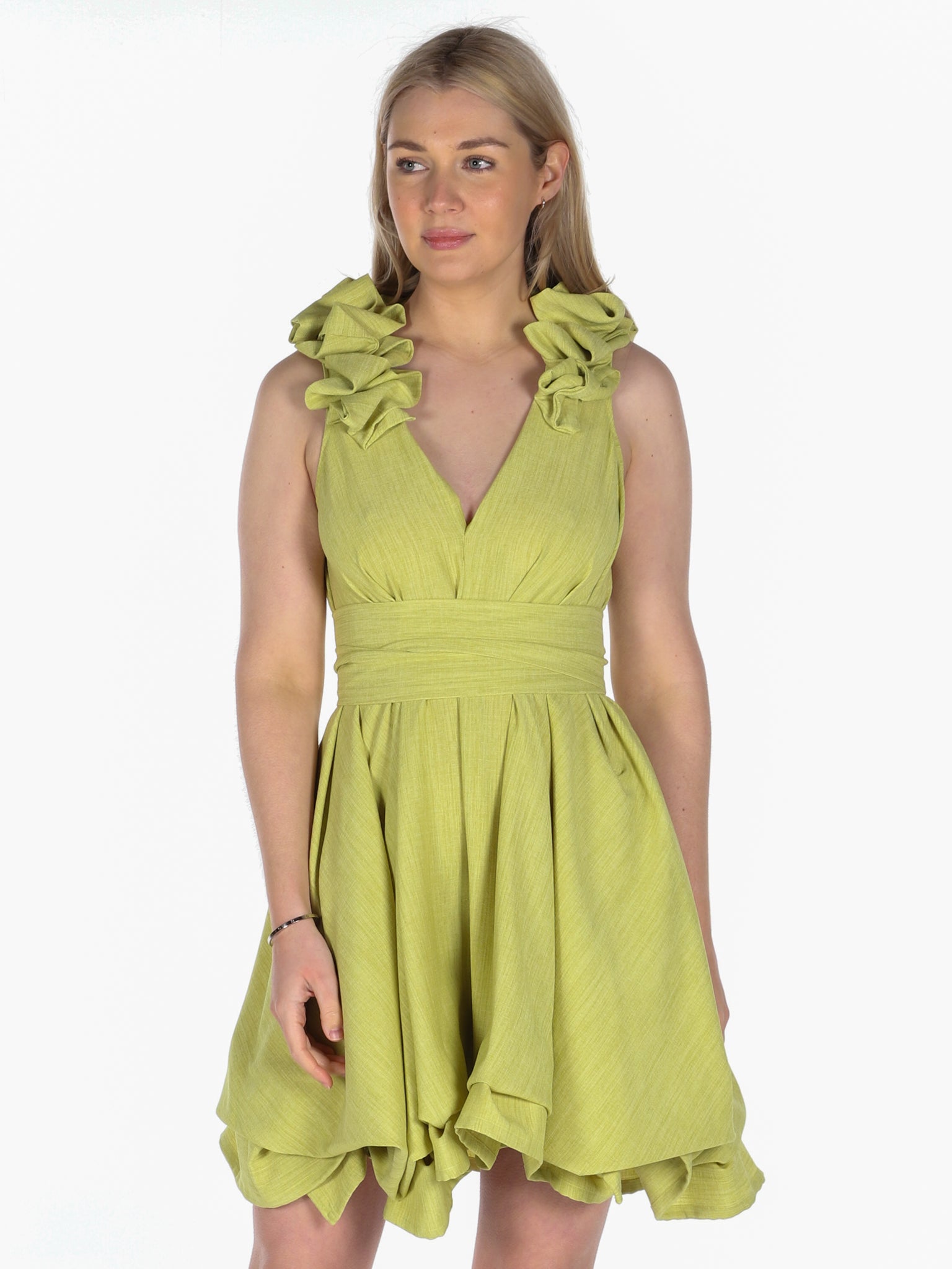 Lime Izzy Dress