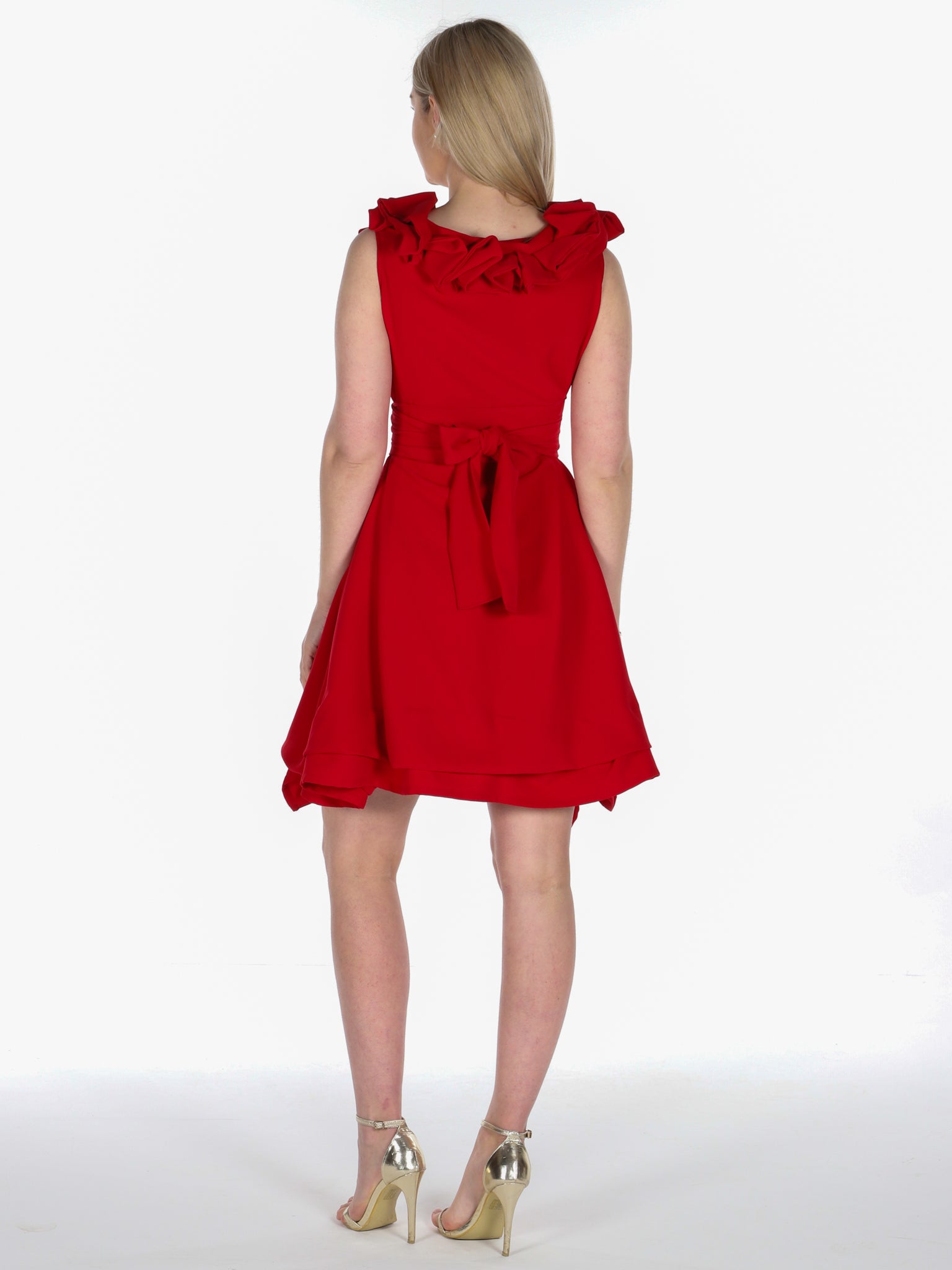 Bright Red Izzy Dress