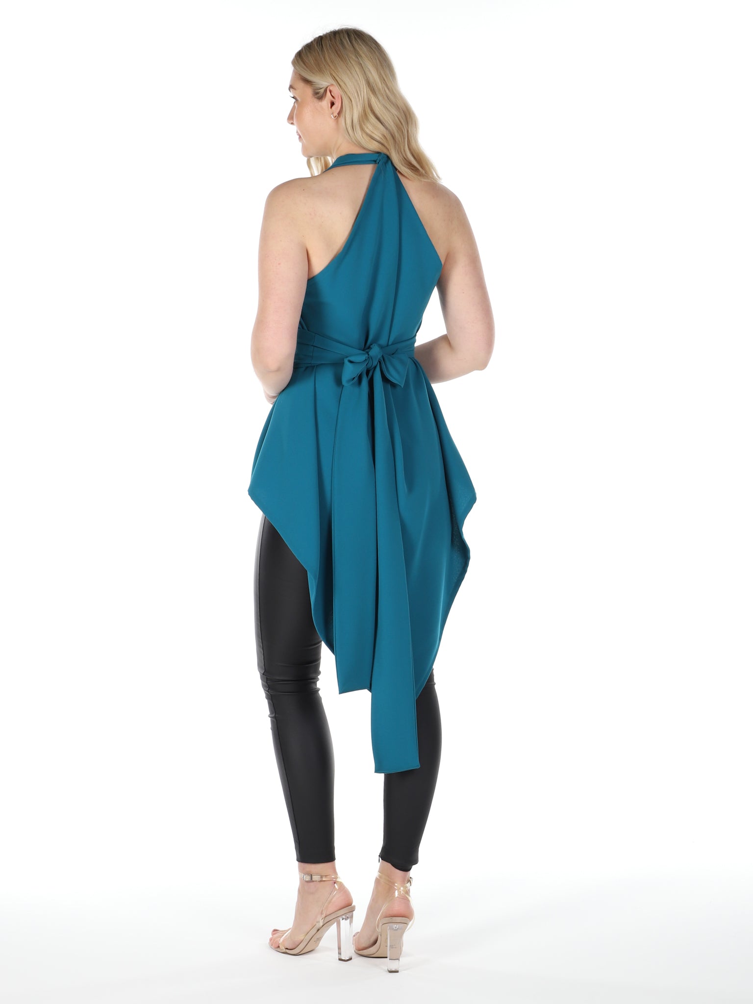 Teal Alice Maxi Top