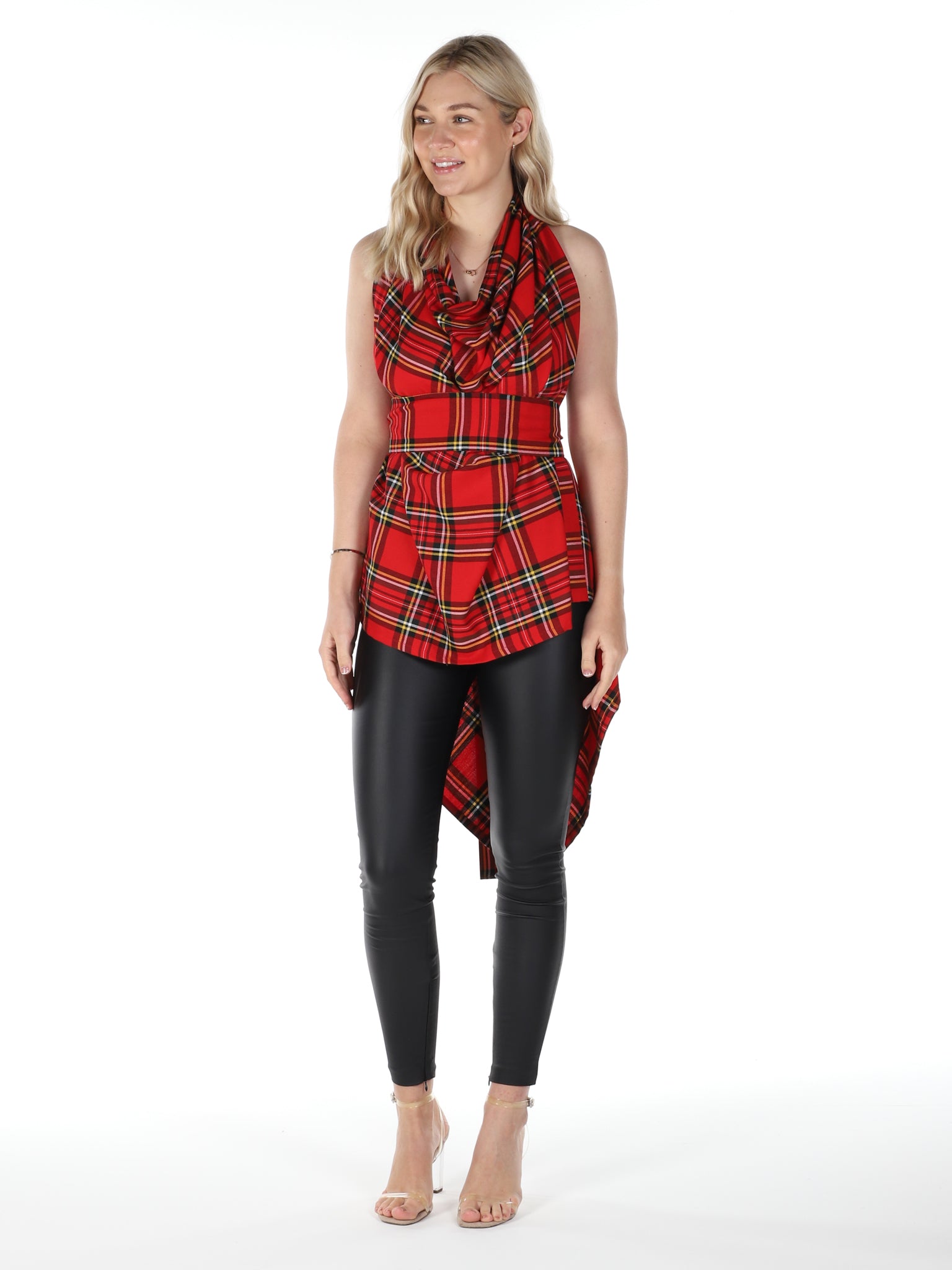 Royal Stewart Tartan Alice Maxi Top