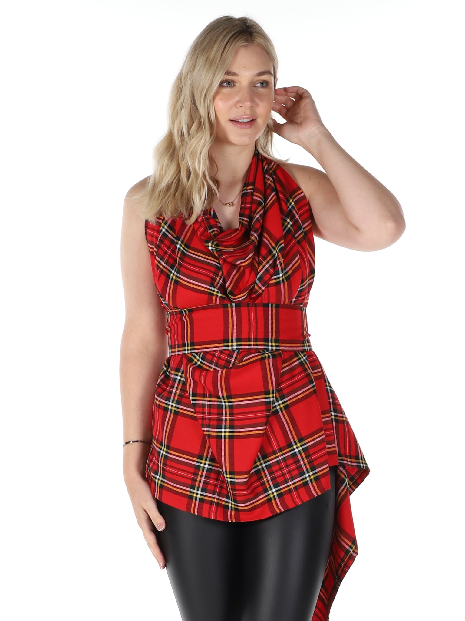 Royal Stewart Tartan Alice Maxi Top