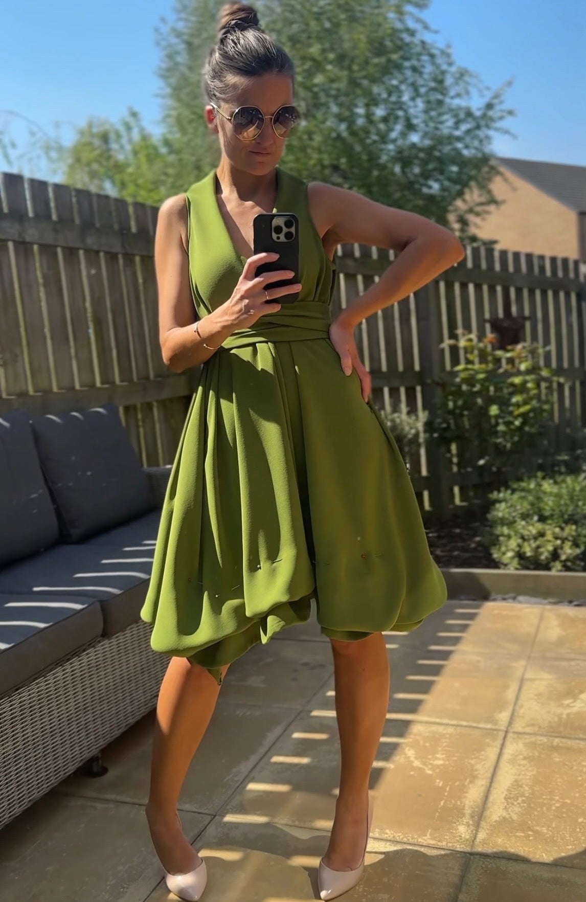 Fern Green May Dress.