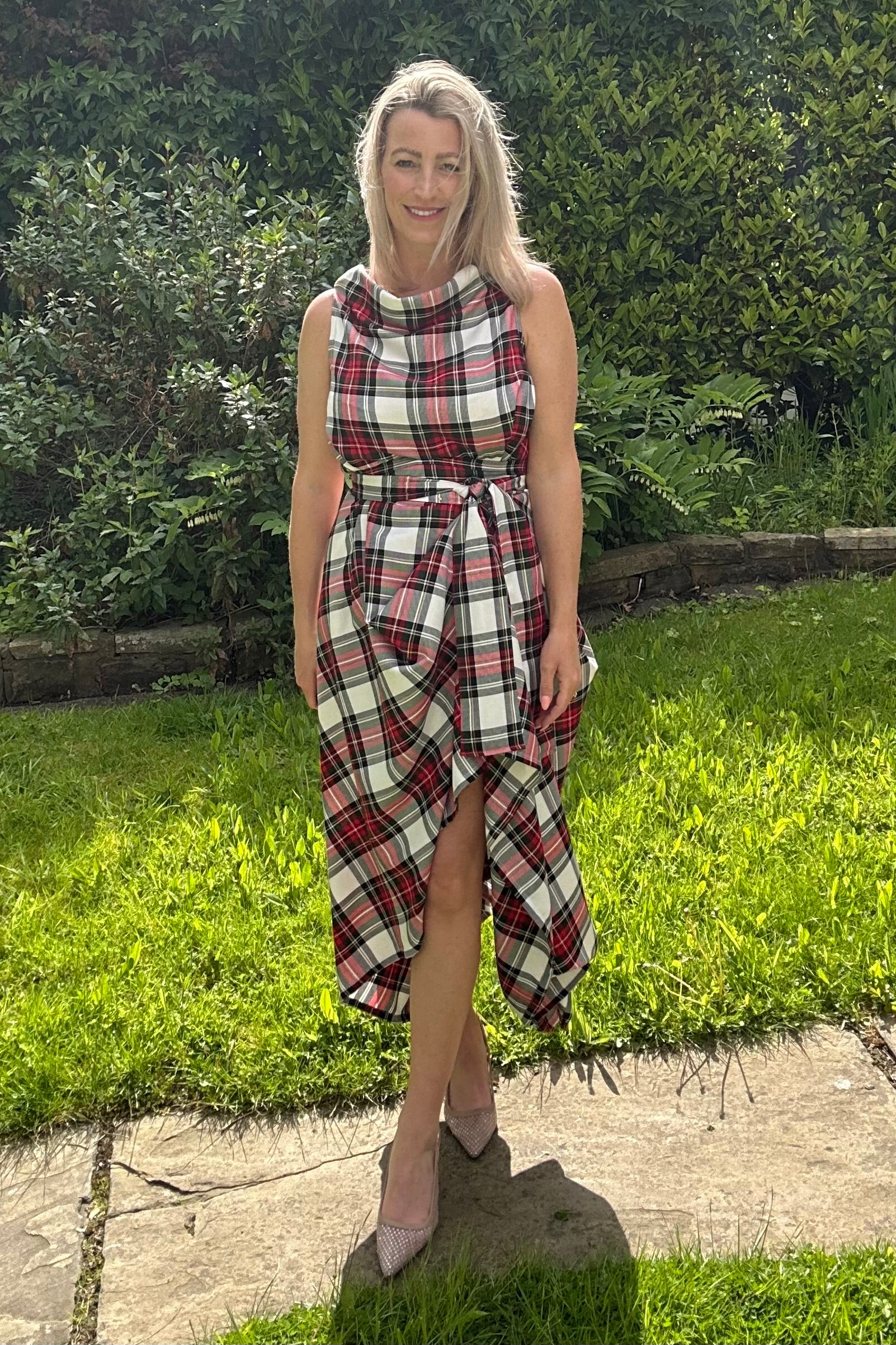 Stewart Modern Tartan Ivy Dress