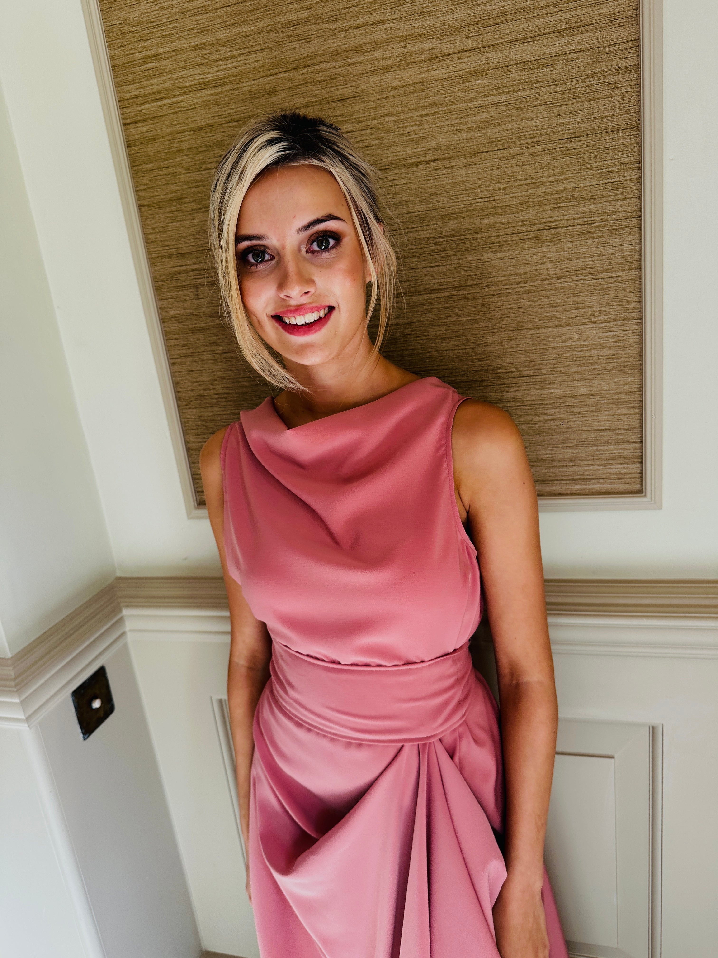 Rose Pink Ivy Dress