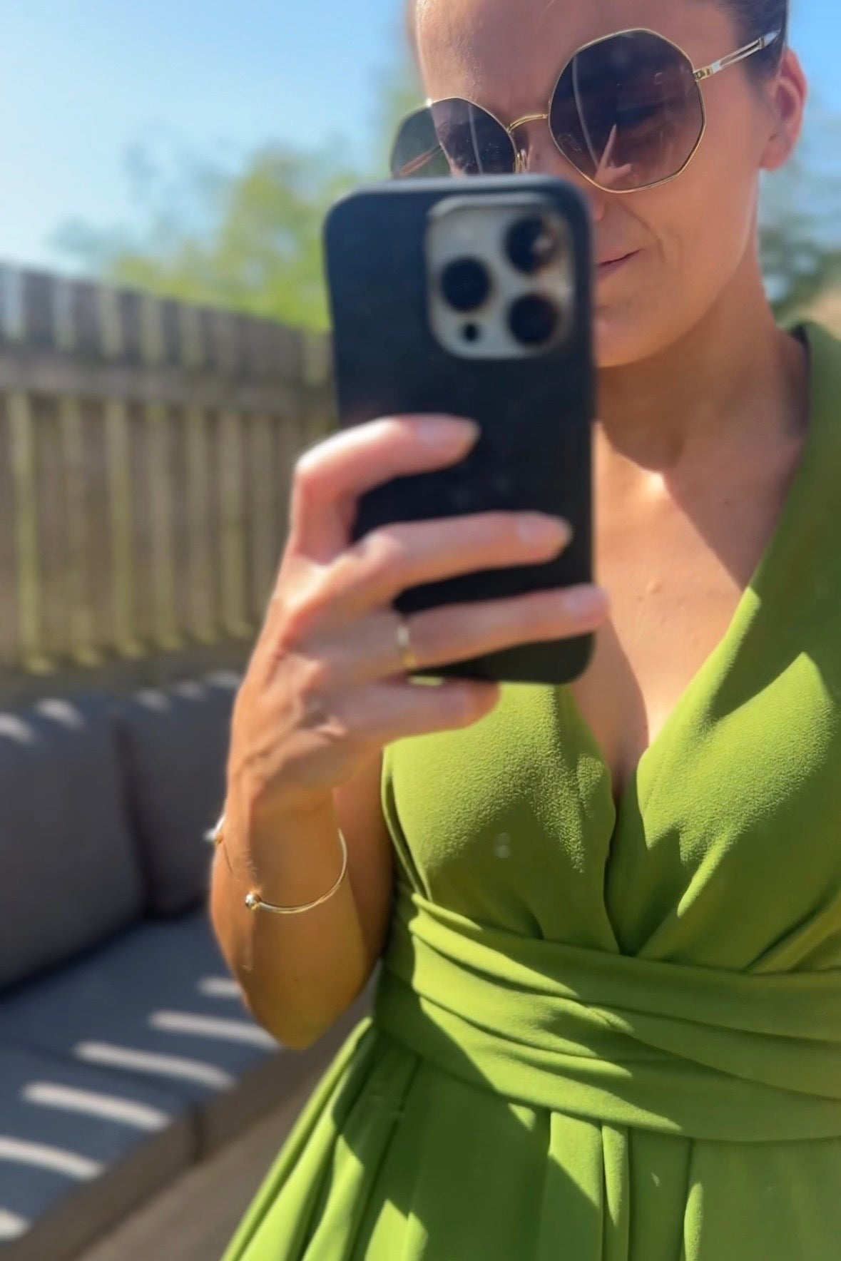 Fern Green May Dress.