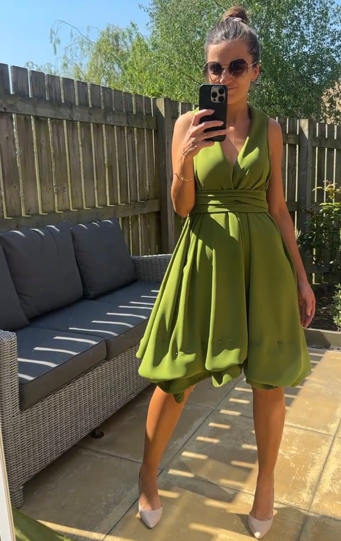 Fern Green May Dress.