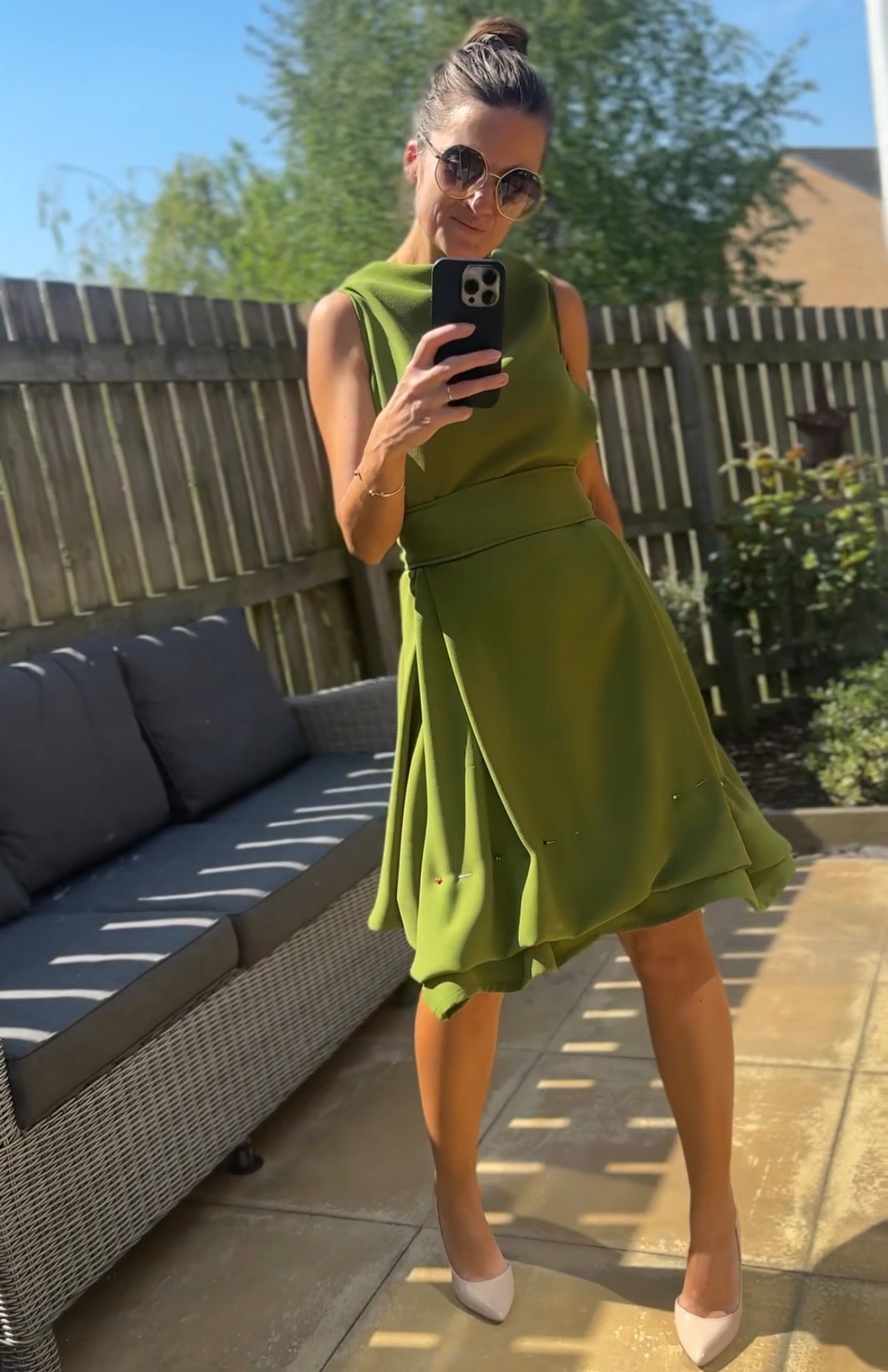 Fern Green May Dress.