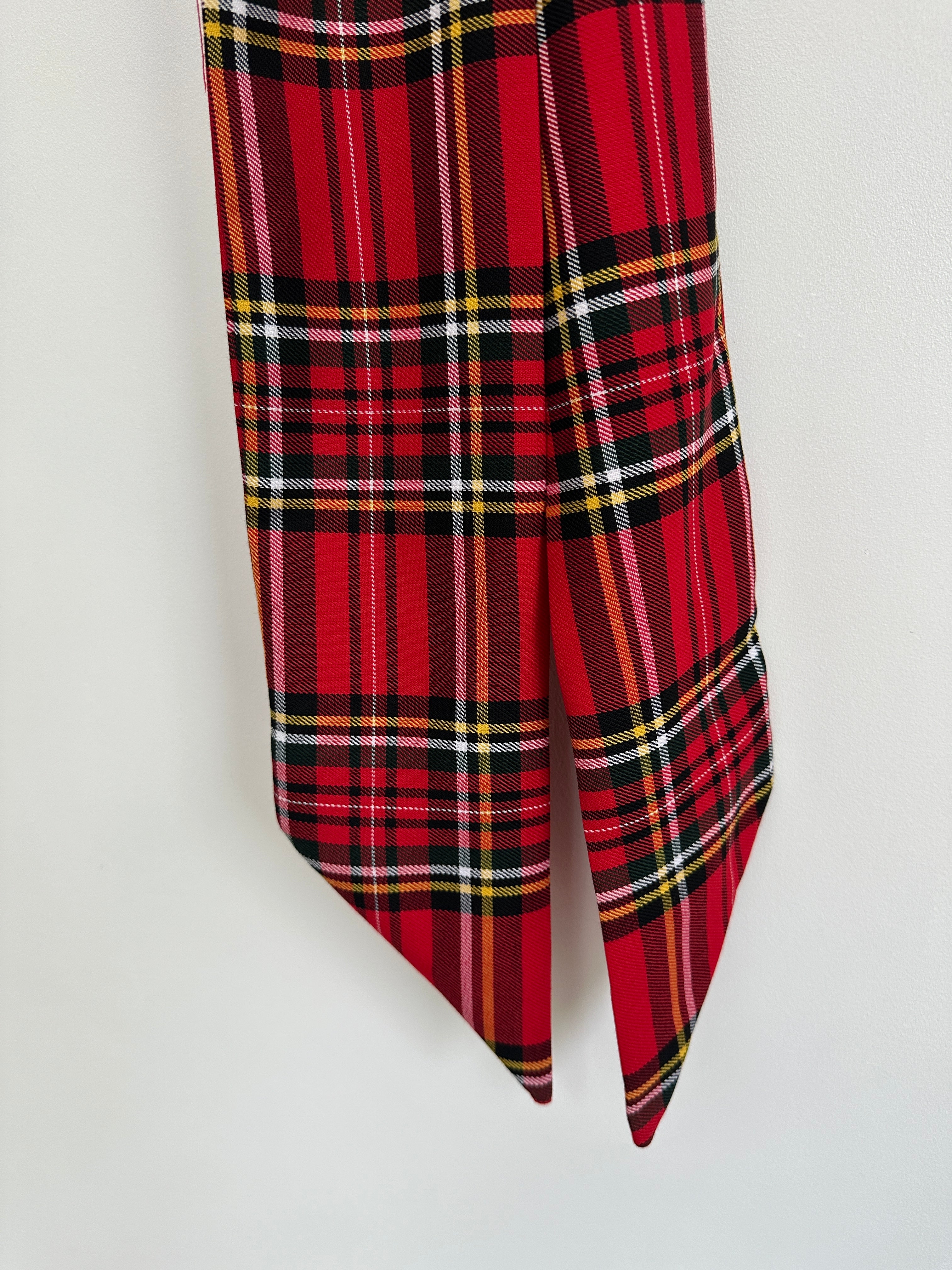 Royal Stewart Tartan Bow.