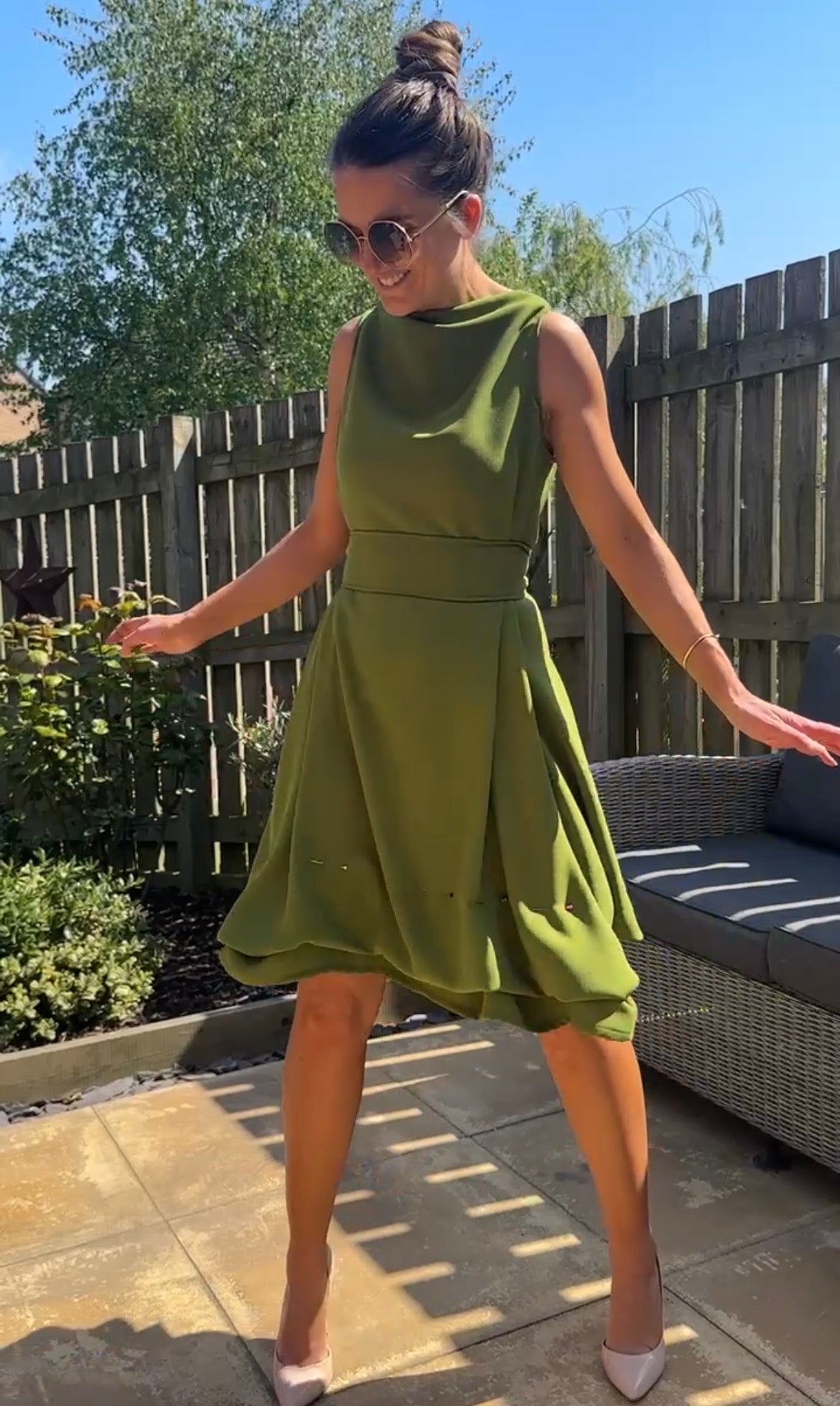 Fern Green May Dress.