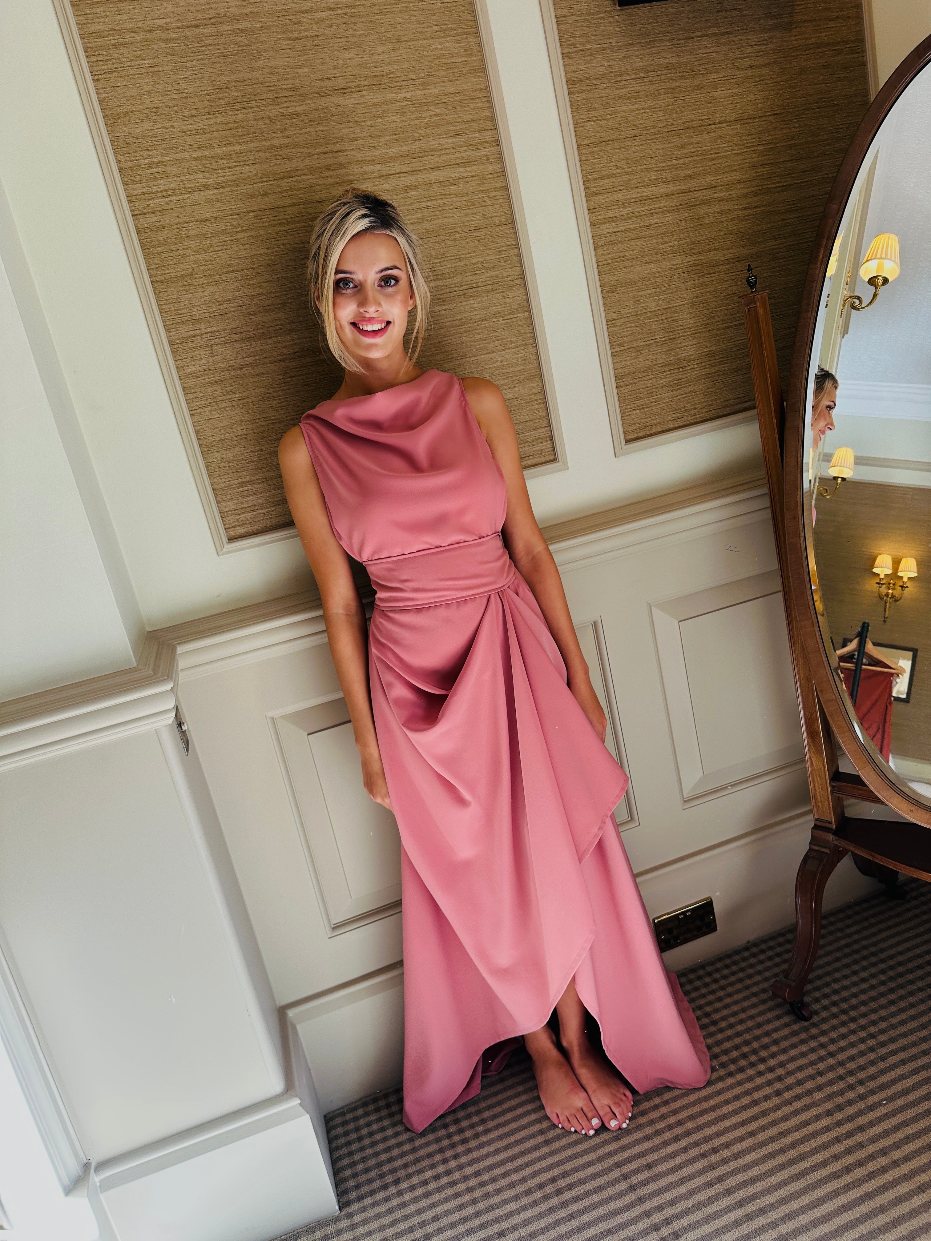 Rose Pink Ivy Dress