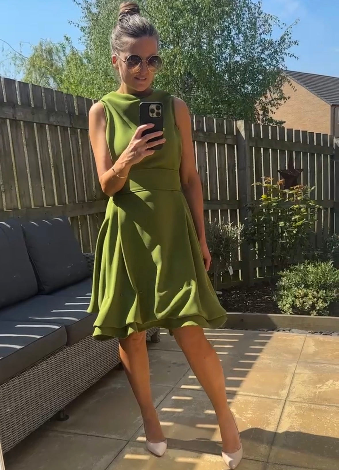 Fern Green May Dress.