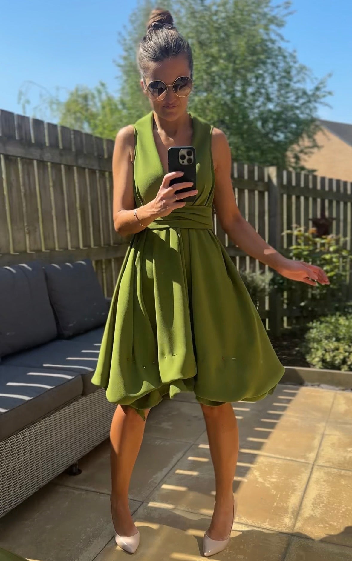 Fern Green May Dress.