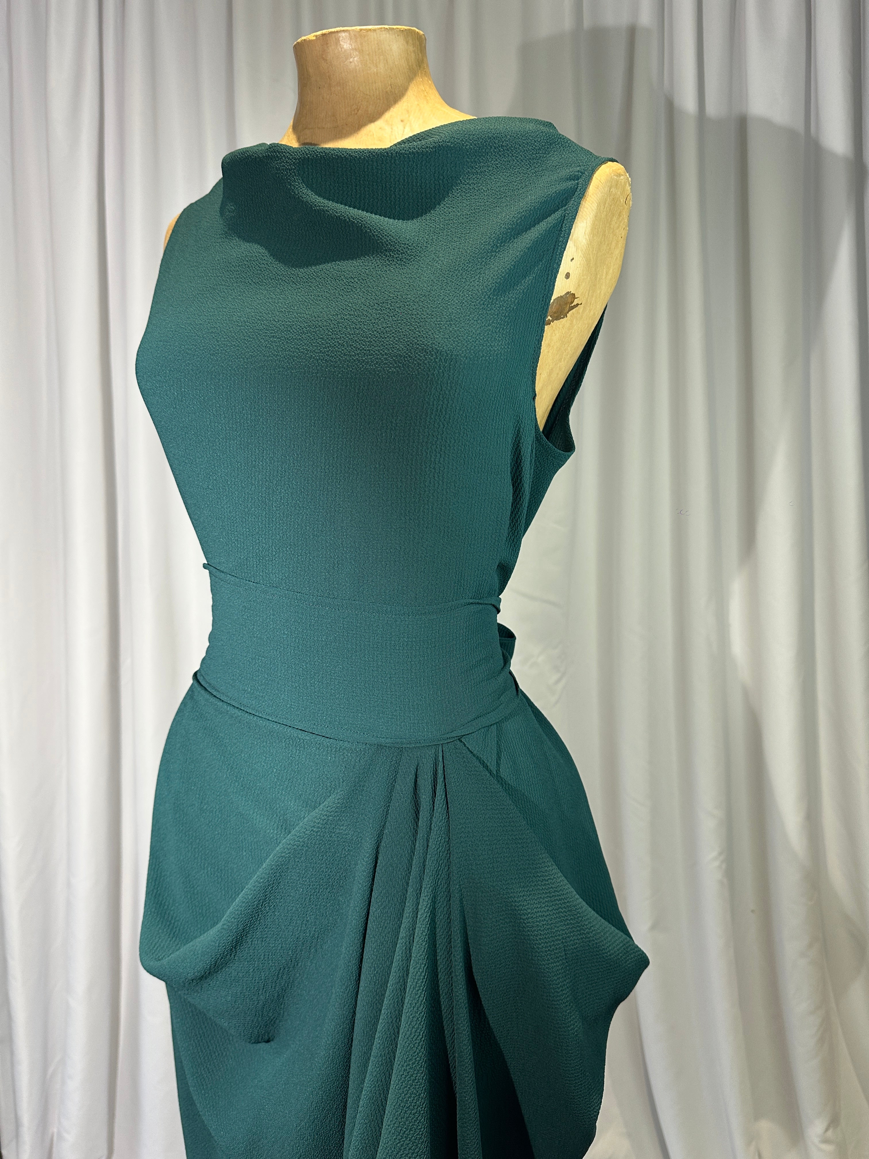 Bottle Green Ivy Dress.