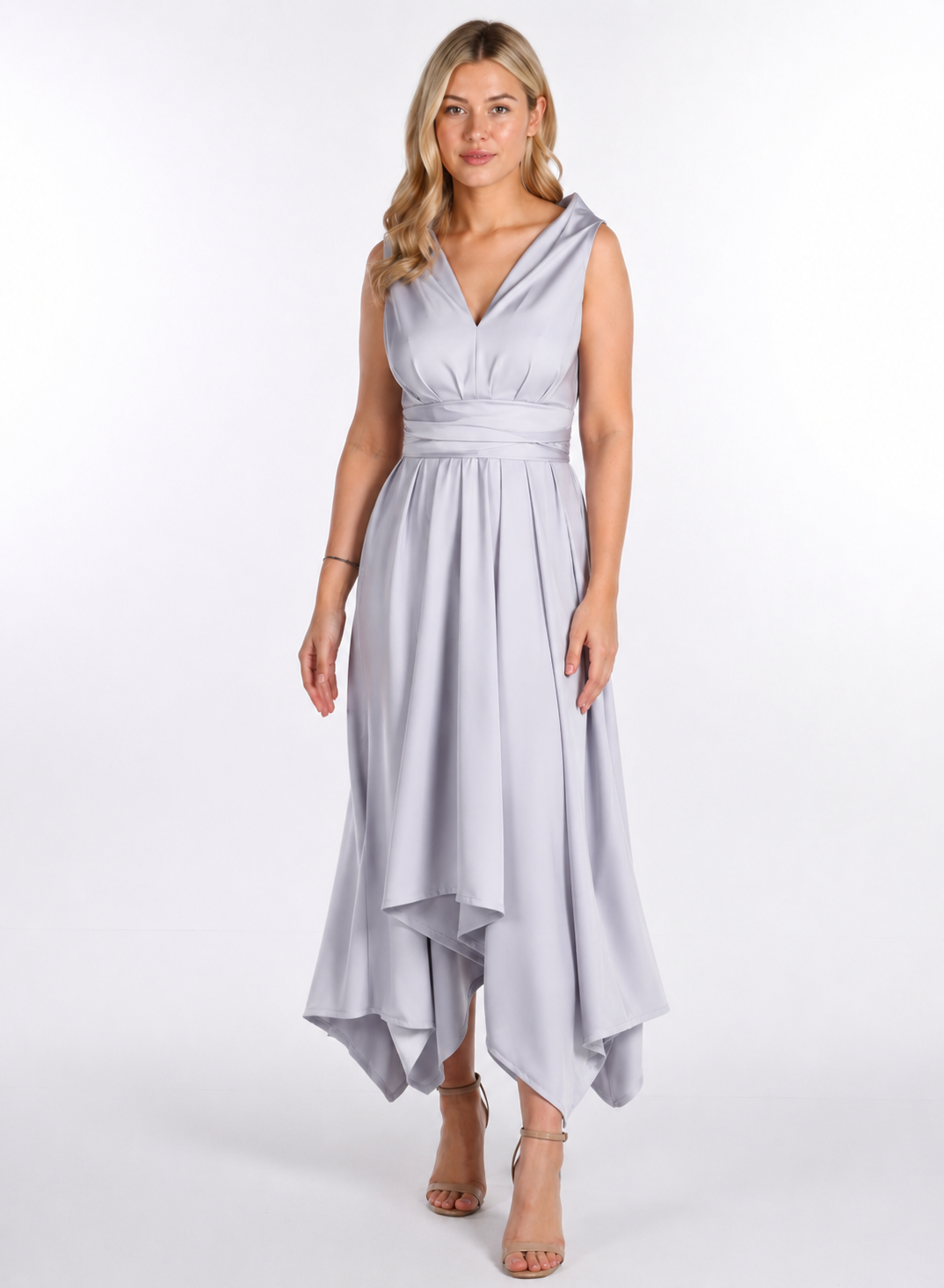 Silver Darcy Dress
