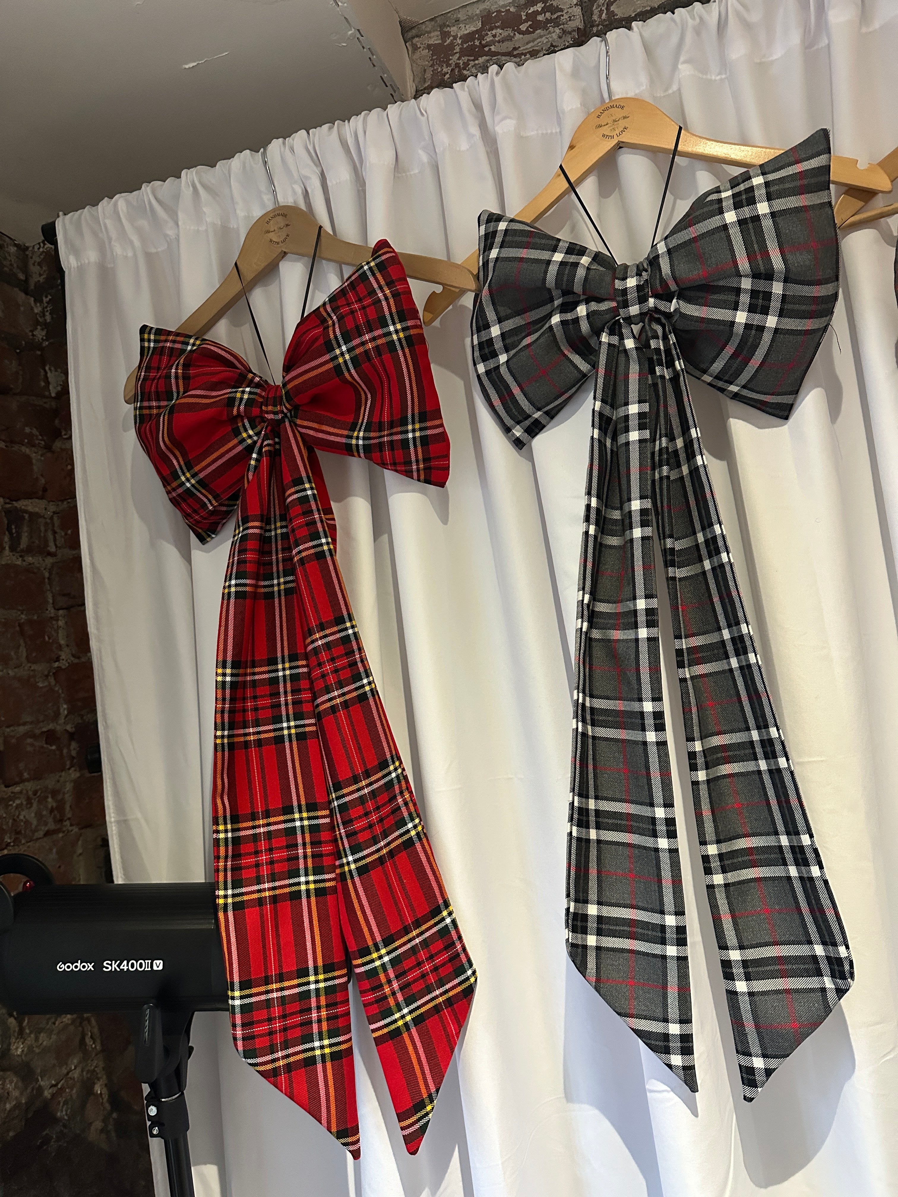 Royal Stewart Tartan Bow.