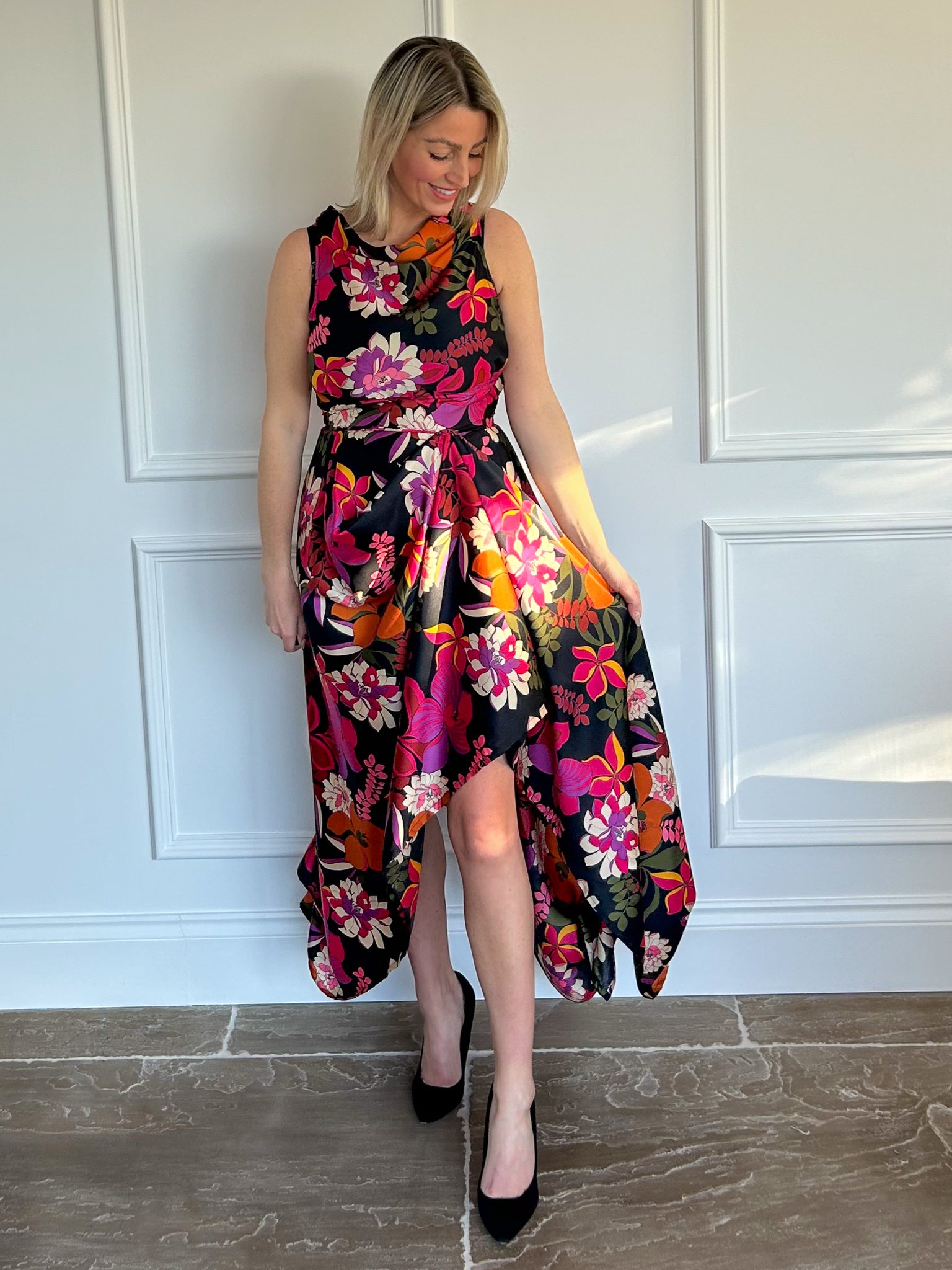 Isabella Floral Ivy Dress