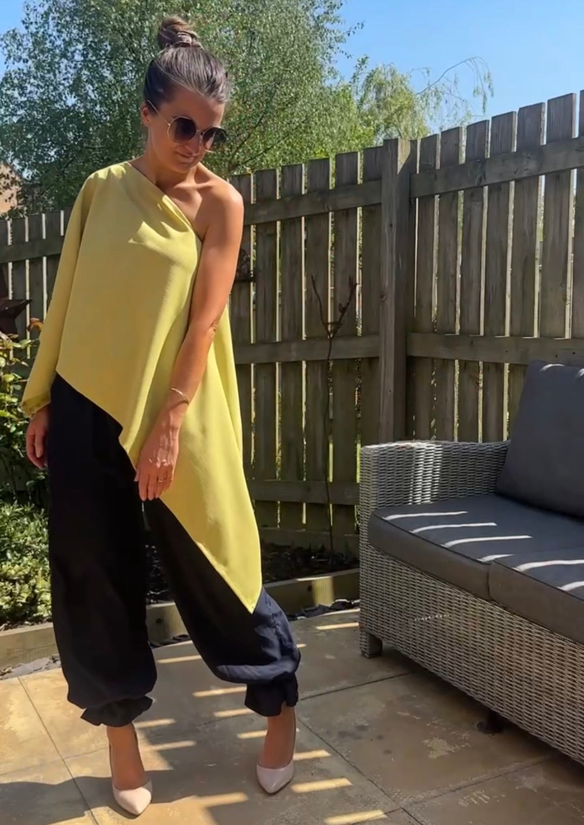 Lime Luna Top.