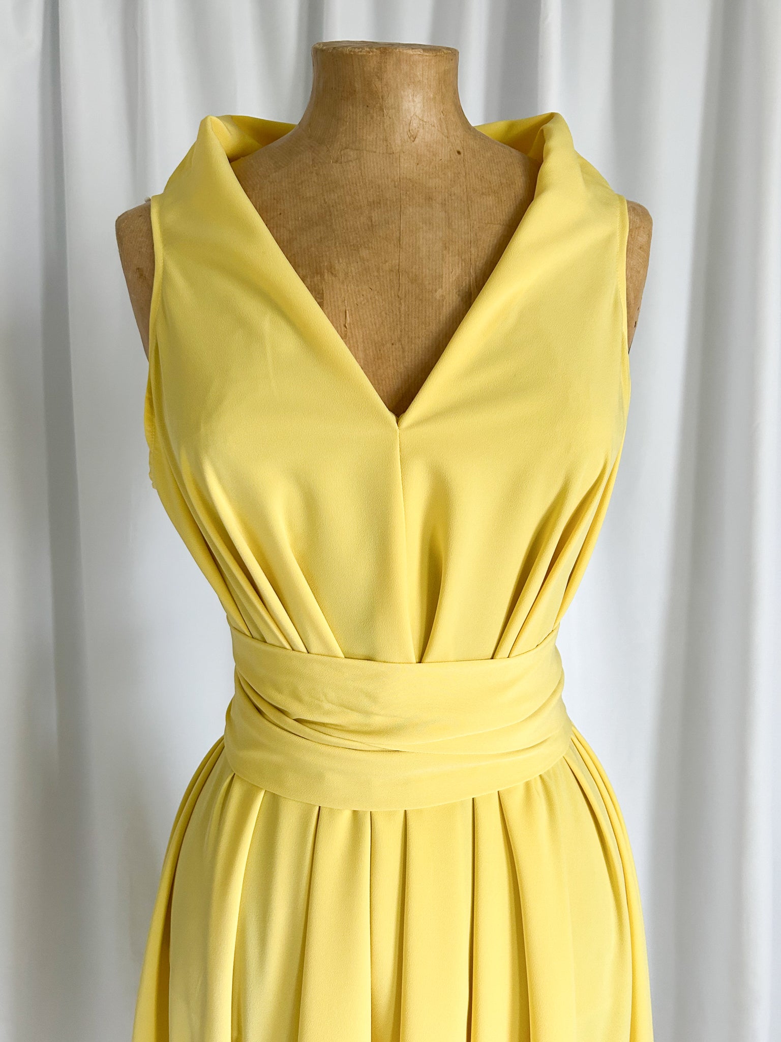 Lemon Darcy Midi Dress