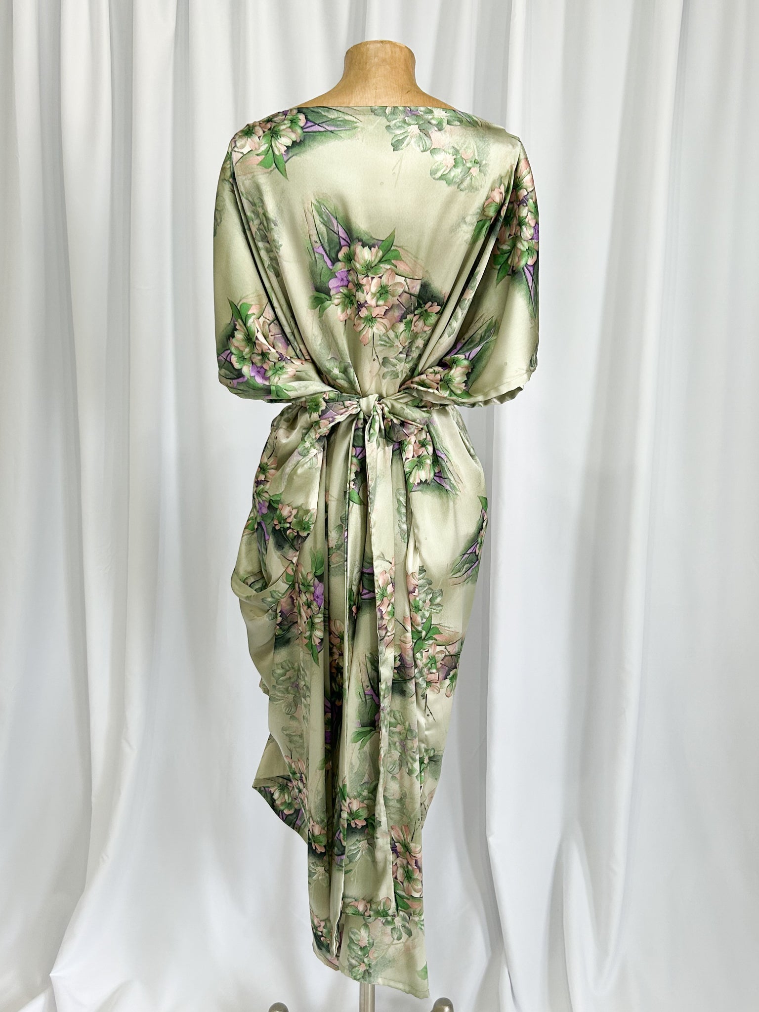 Sage Green Olivia Floral Riva Dress