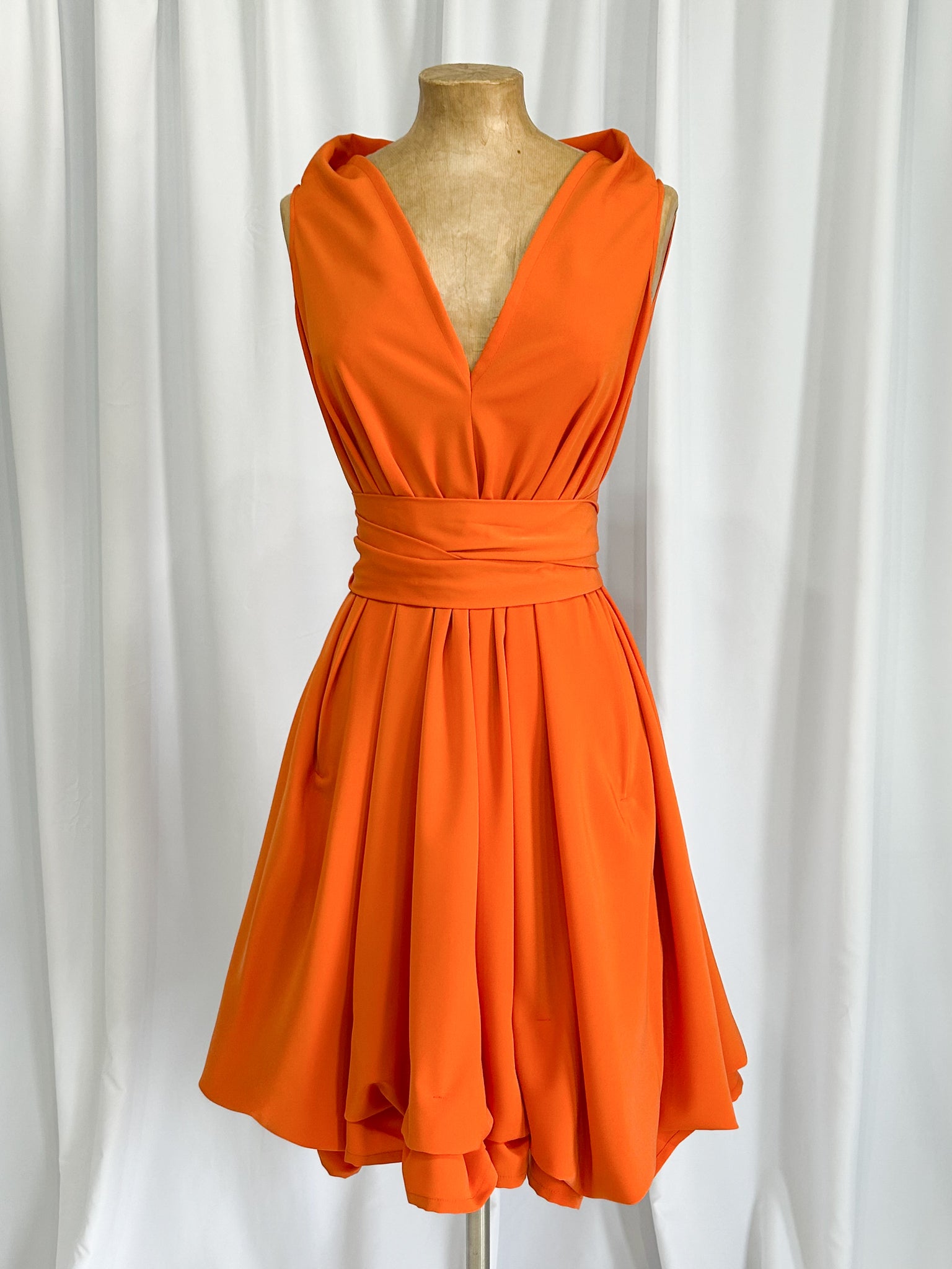 Orange May Dress
