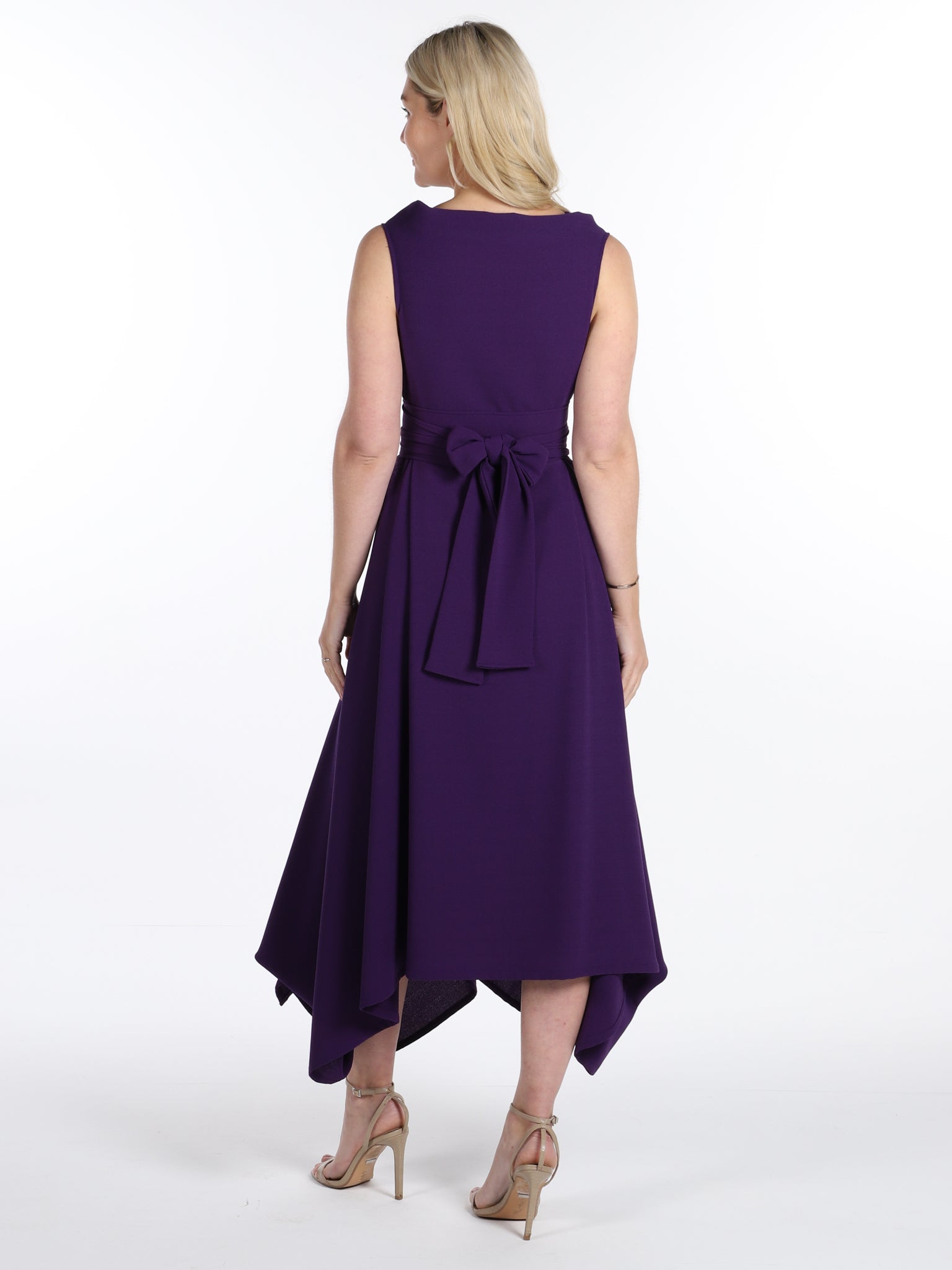 Dark Purple Darcy Dress