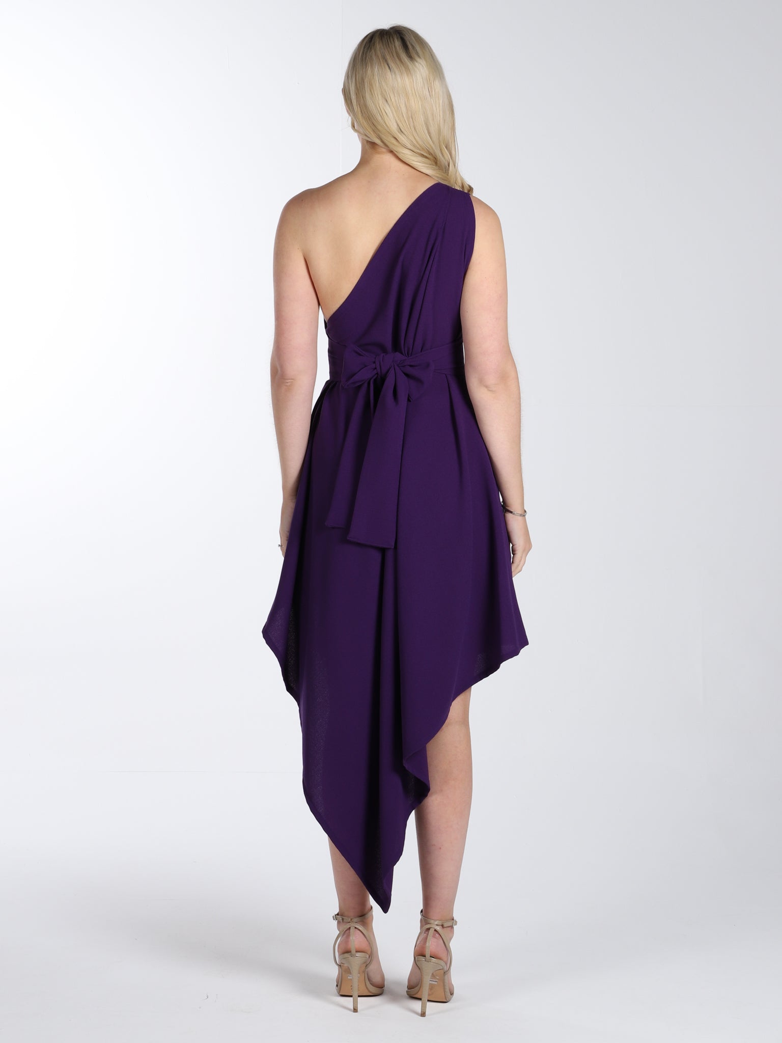 Dark Purple Cora Dress