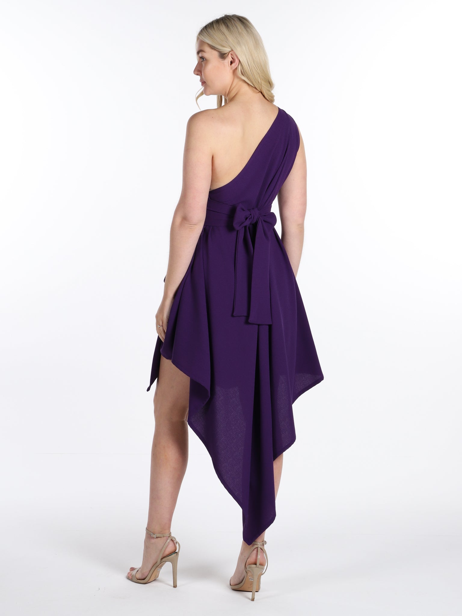 Dark Purple Cora Dress