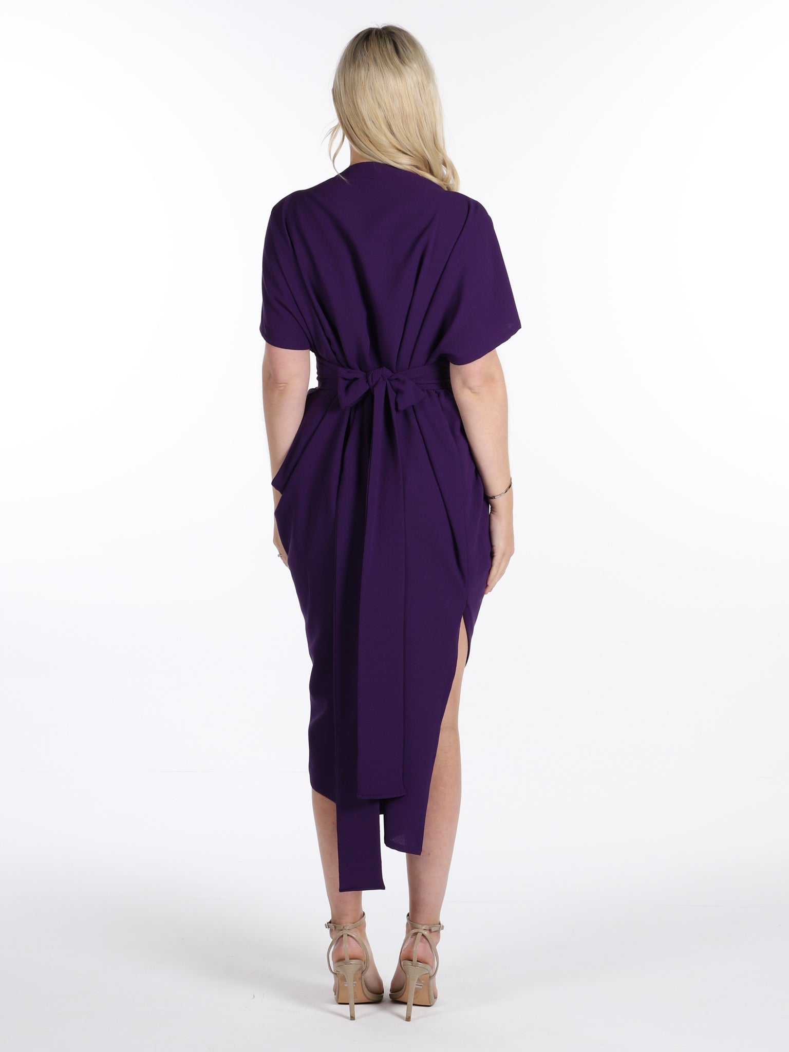 Dark Purple Riva Dress