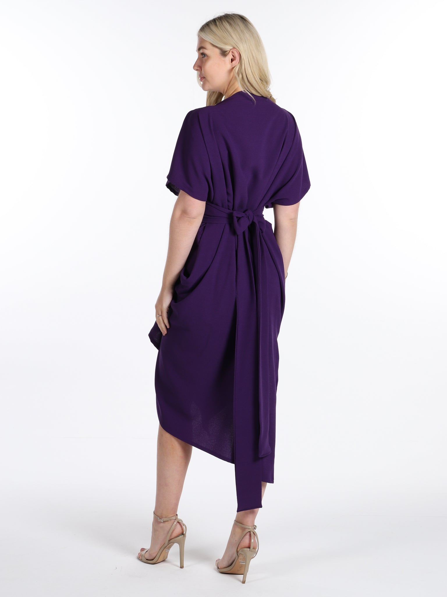 Dark Purple Riva Dress