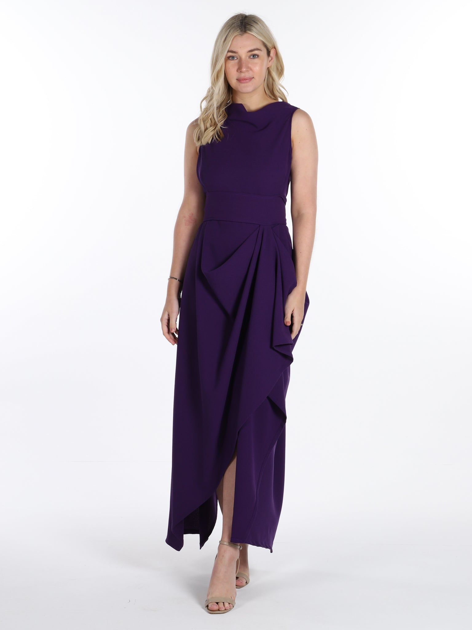 Dark Purple Ivy Dresss
