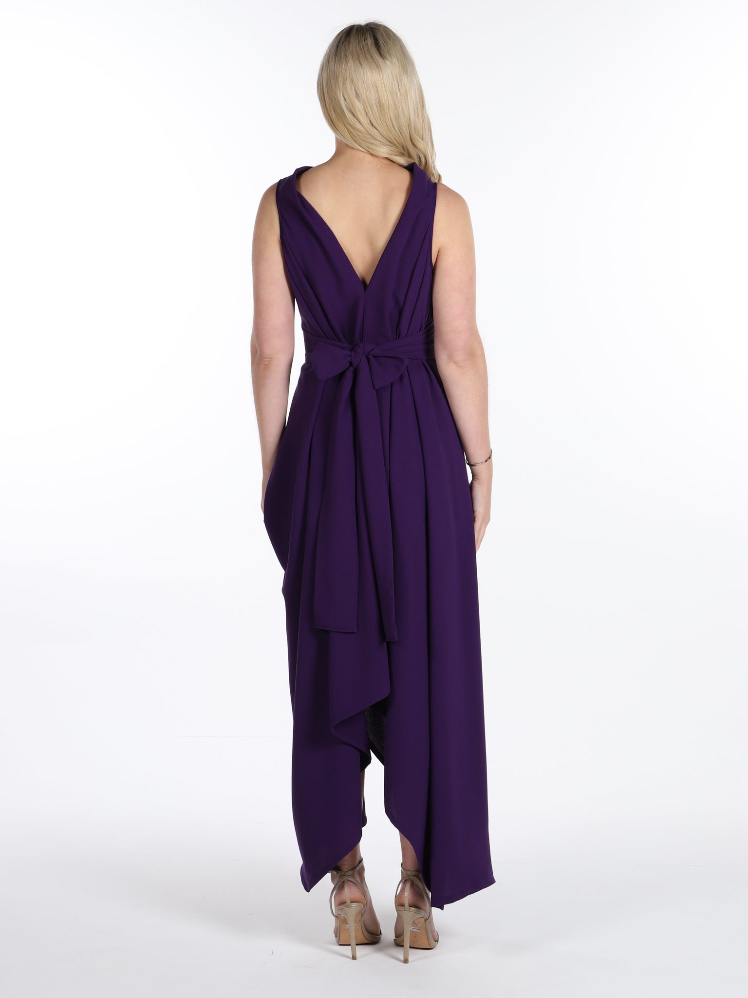 Dark Purple Ivy Dresss