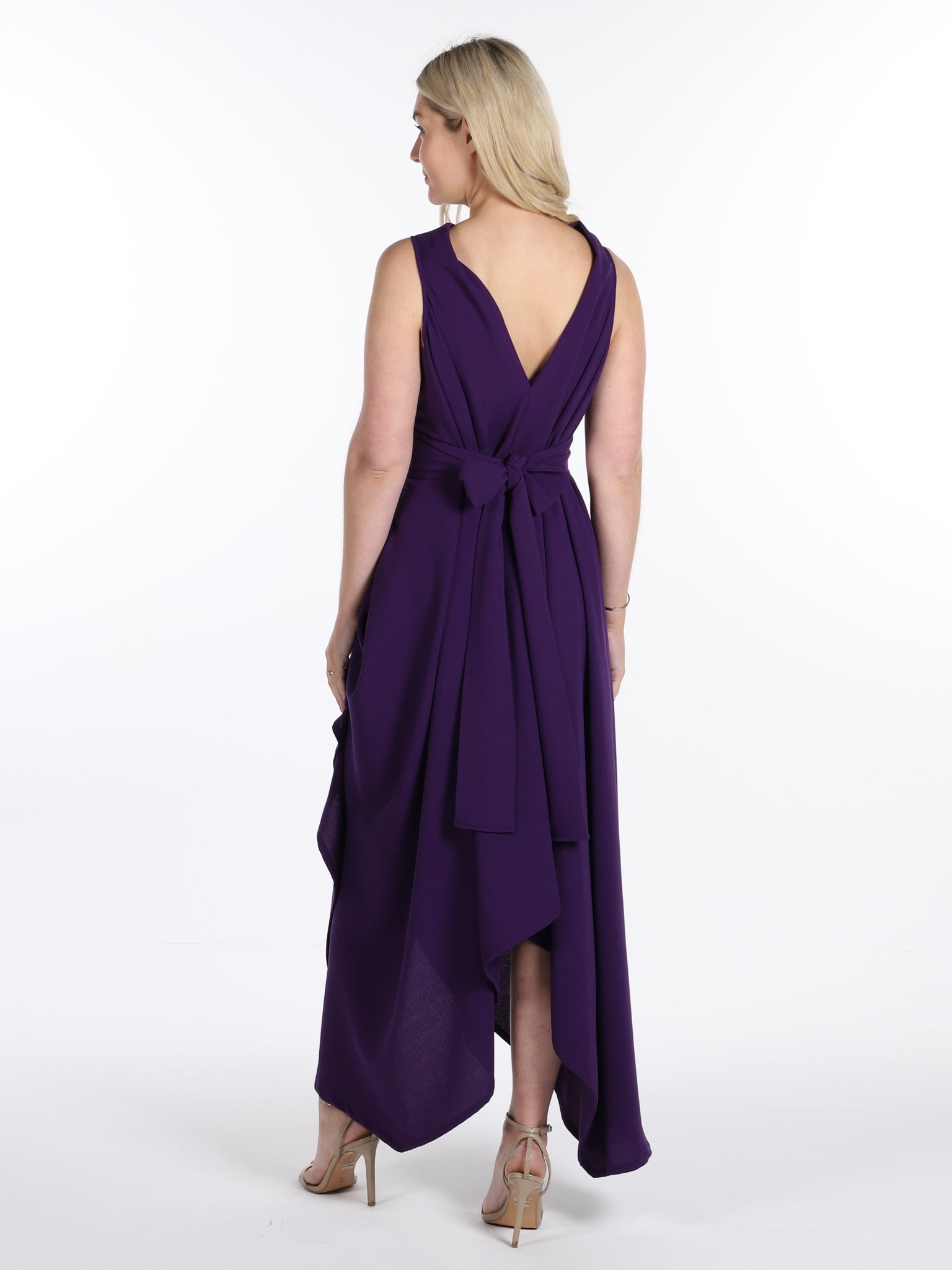Dark Purple Ivy Dresss