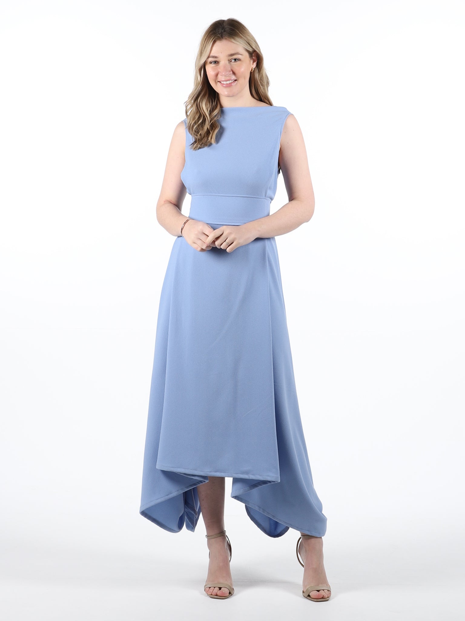 Baby Blue Darcy Dress (worn back to front)