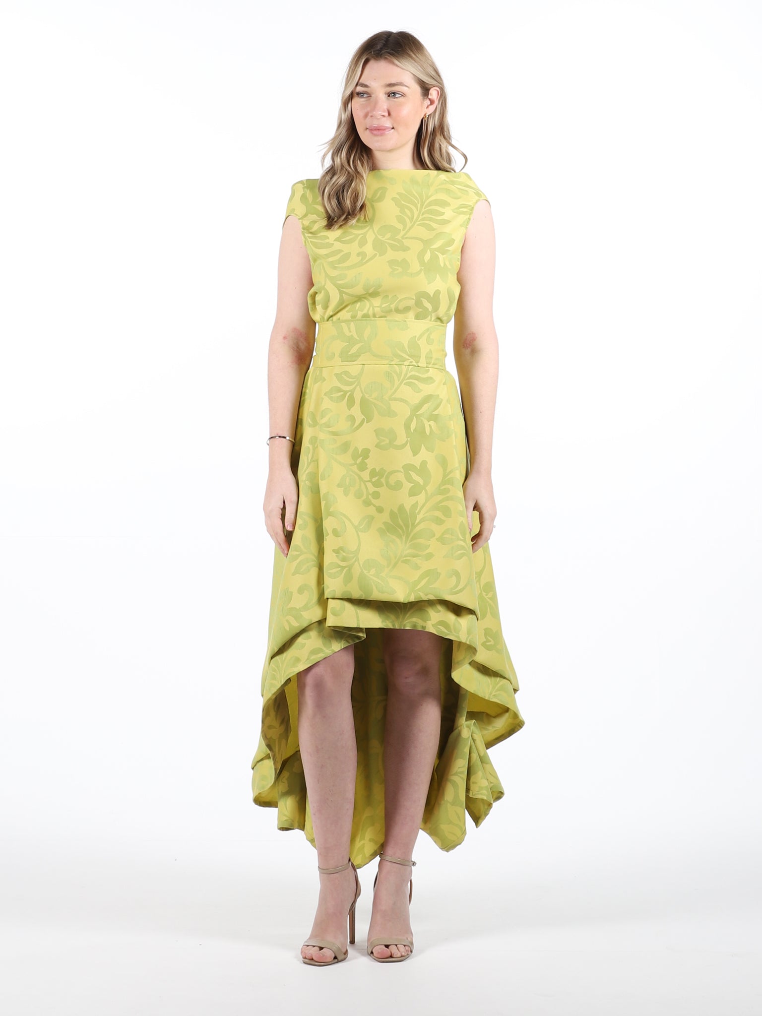 Yellow and Lime Green Wendy Dress