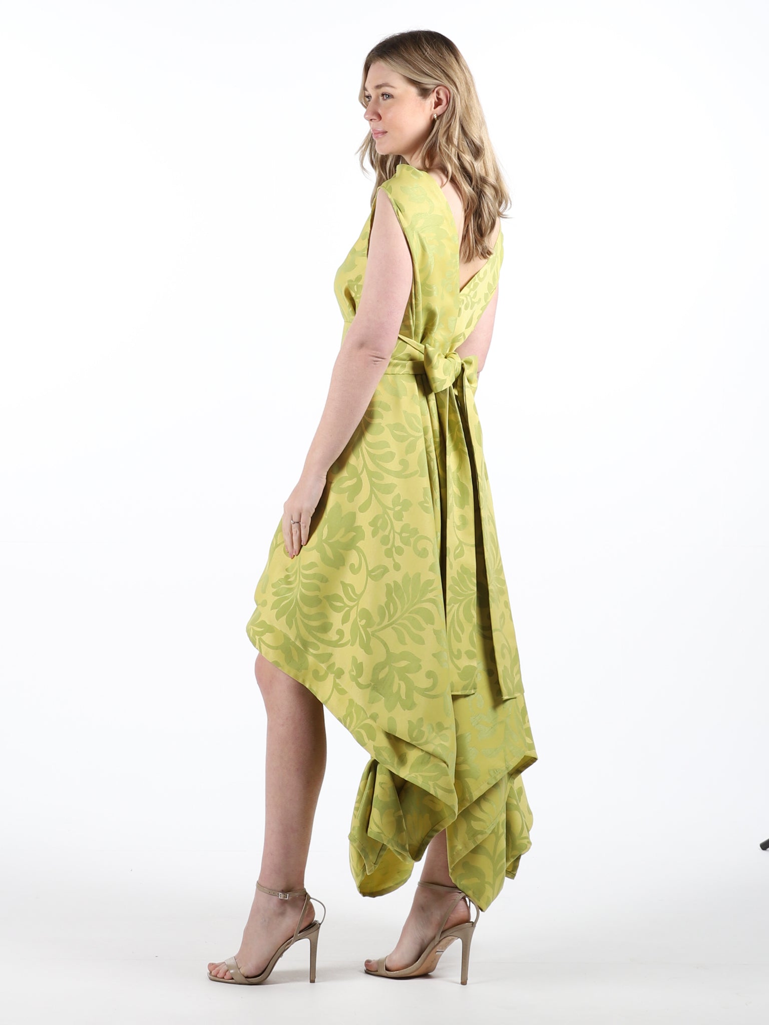 Yellow and Lime Green Wendy Dress