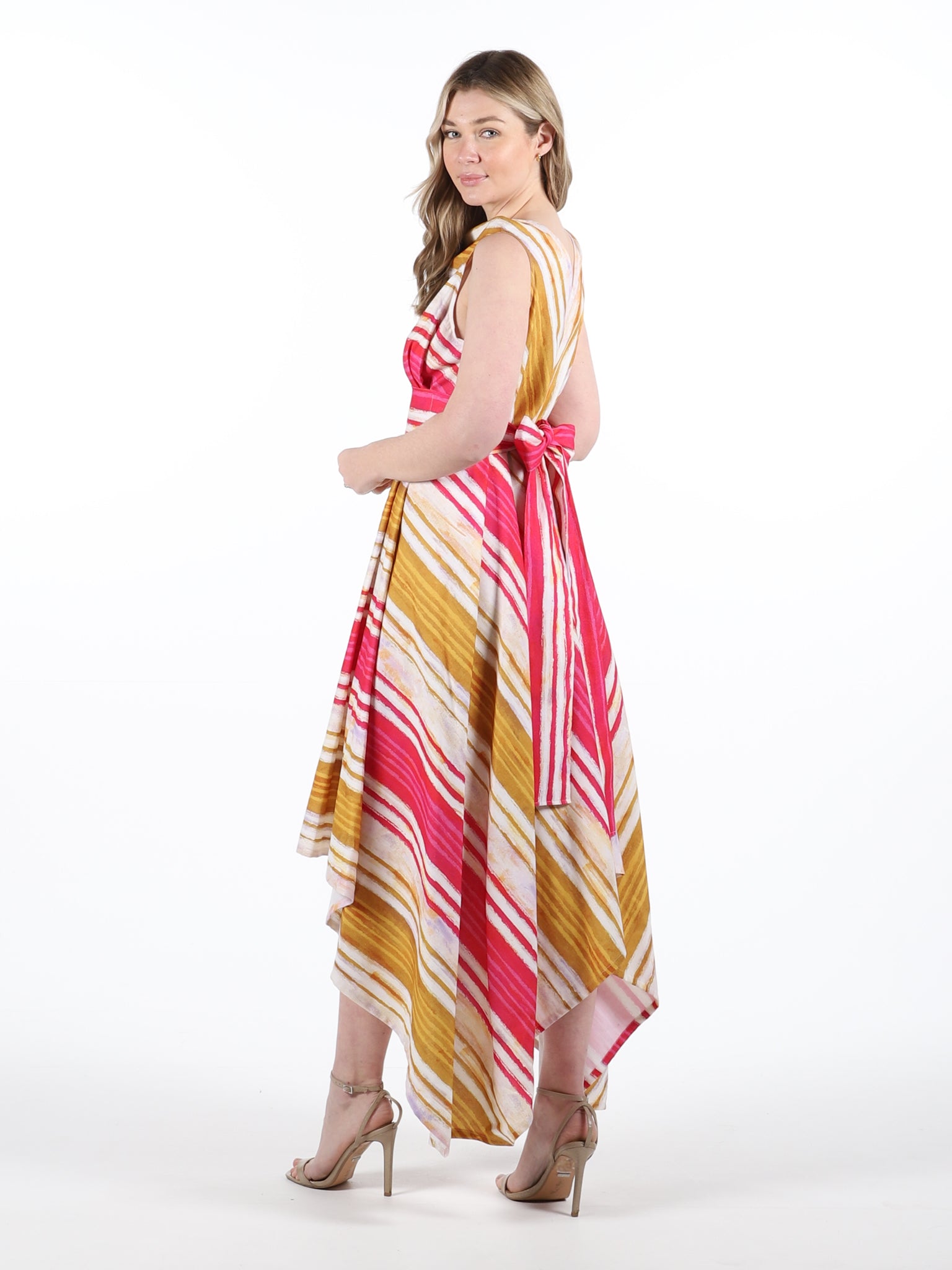 Candy Stripe Alana Dress