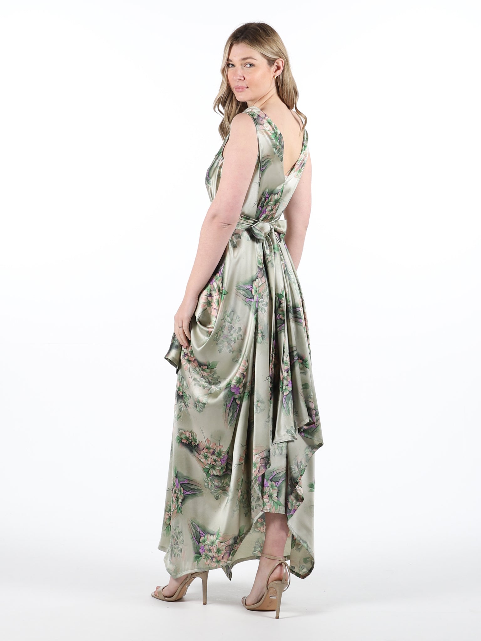 Sage Olivia Floral Ivy Dress