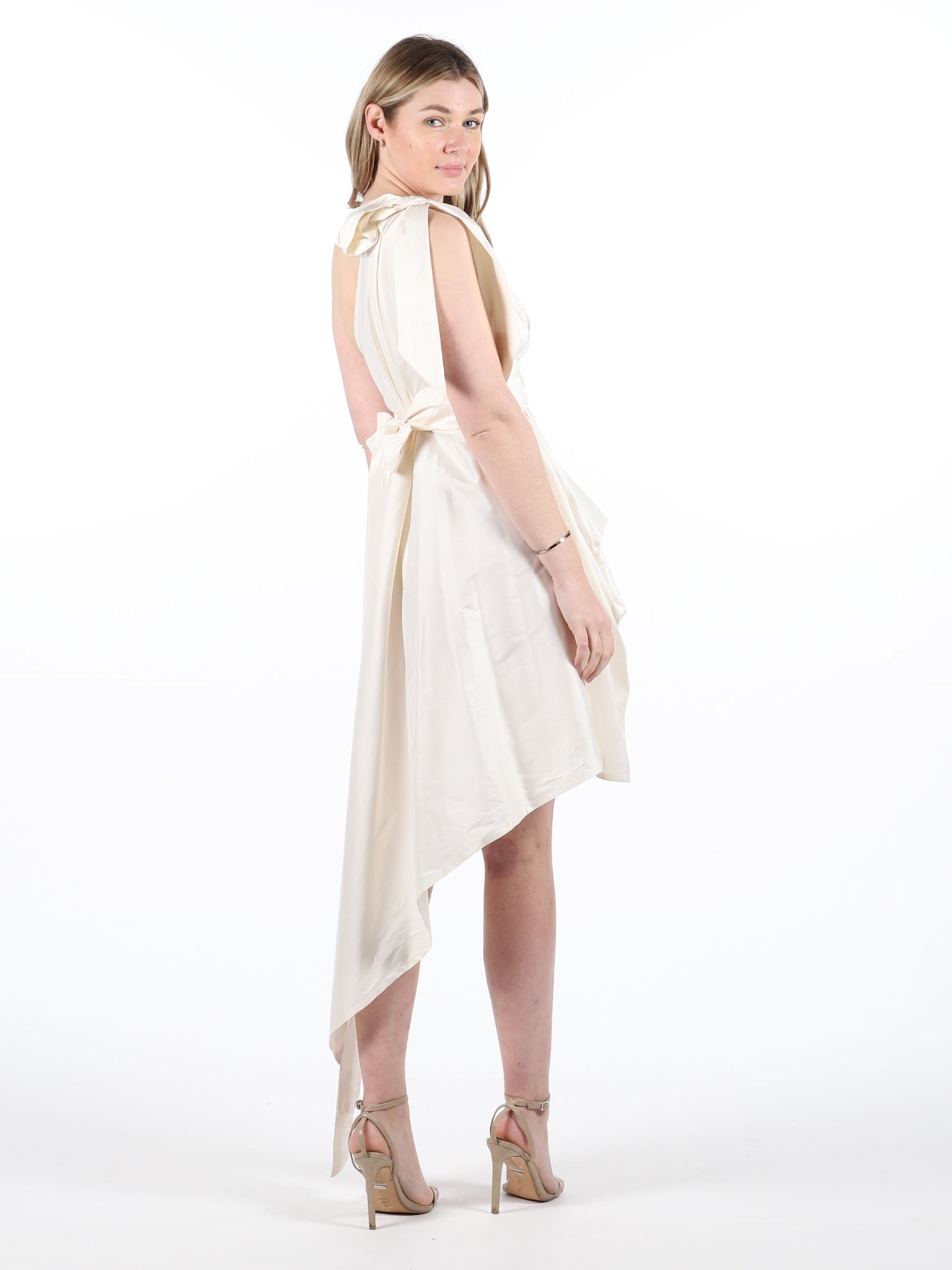 Ivory Bow Amelia Dress