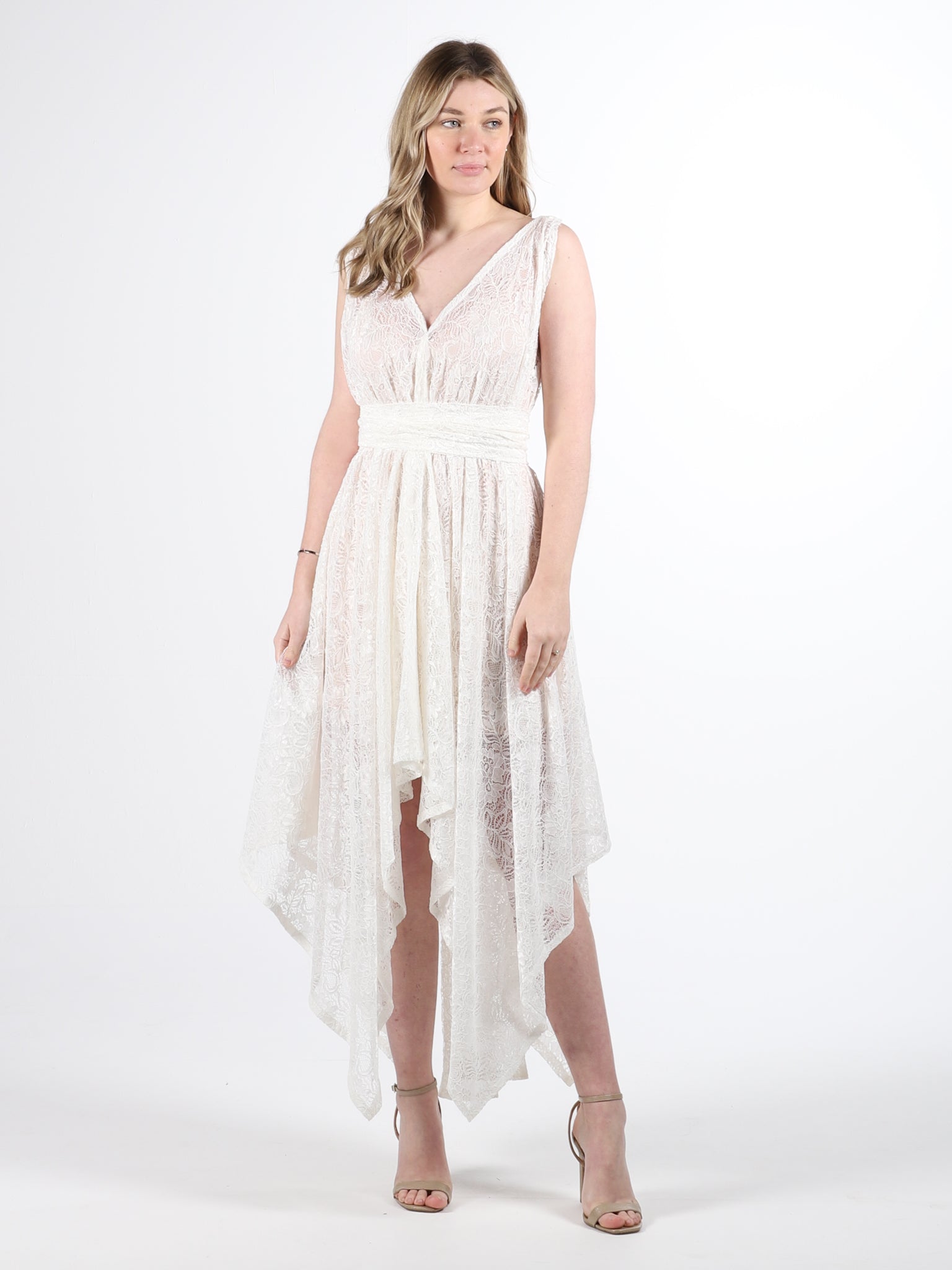 Ivory Lace Valentina Dress