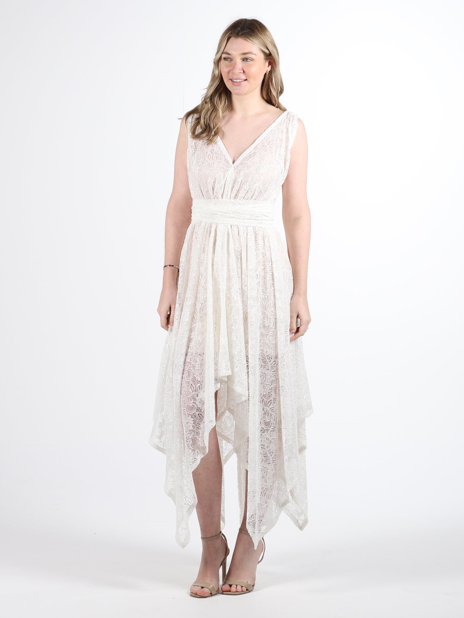 Ivory Lace Valentina Dress