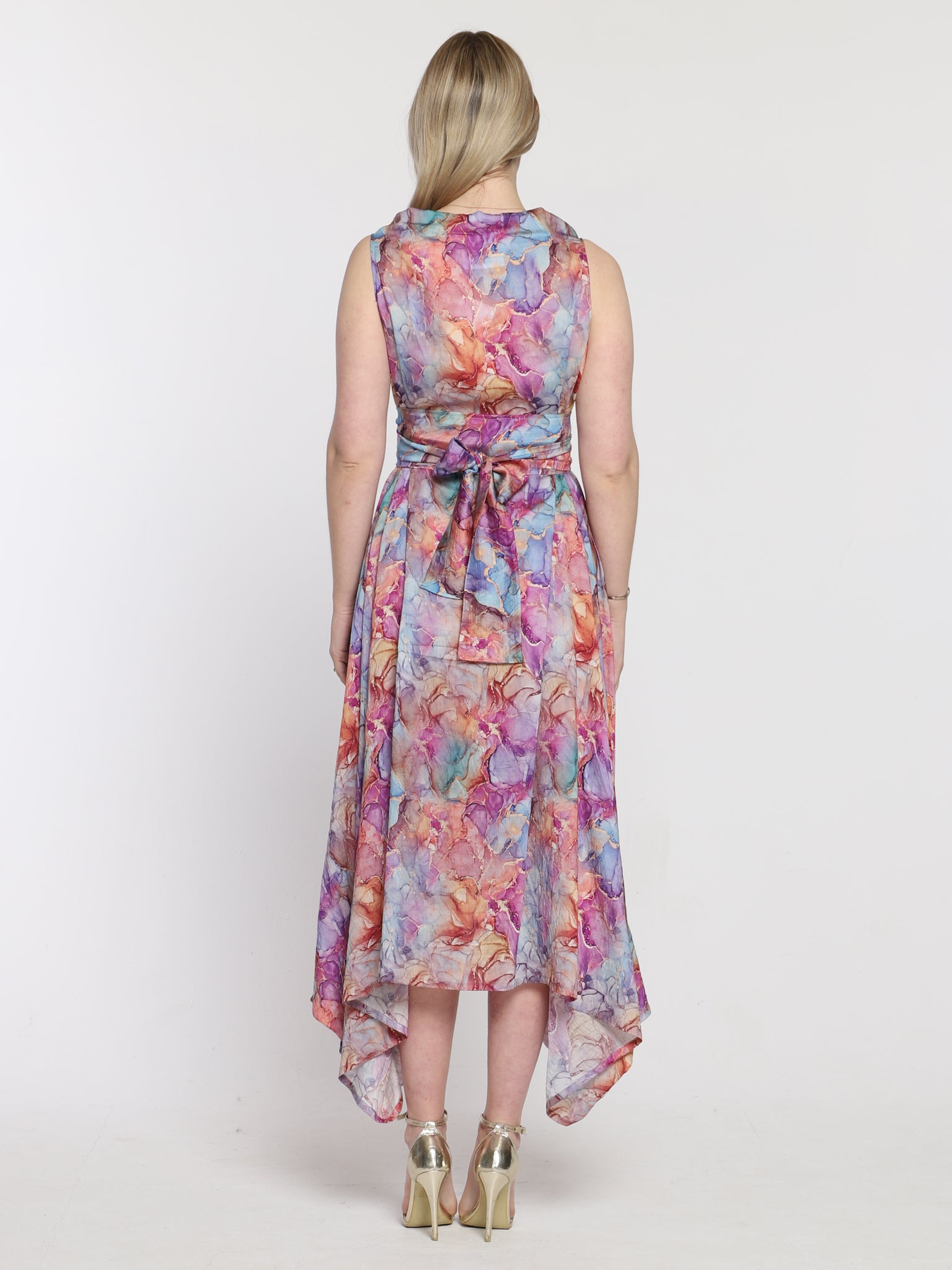 Marble Print Darcy Dress